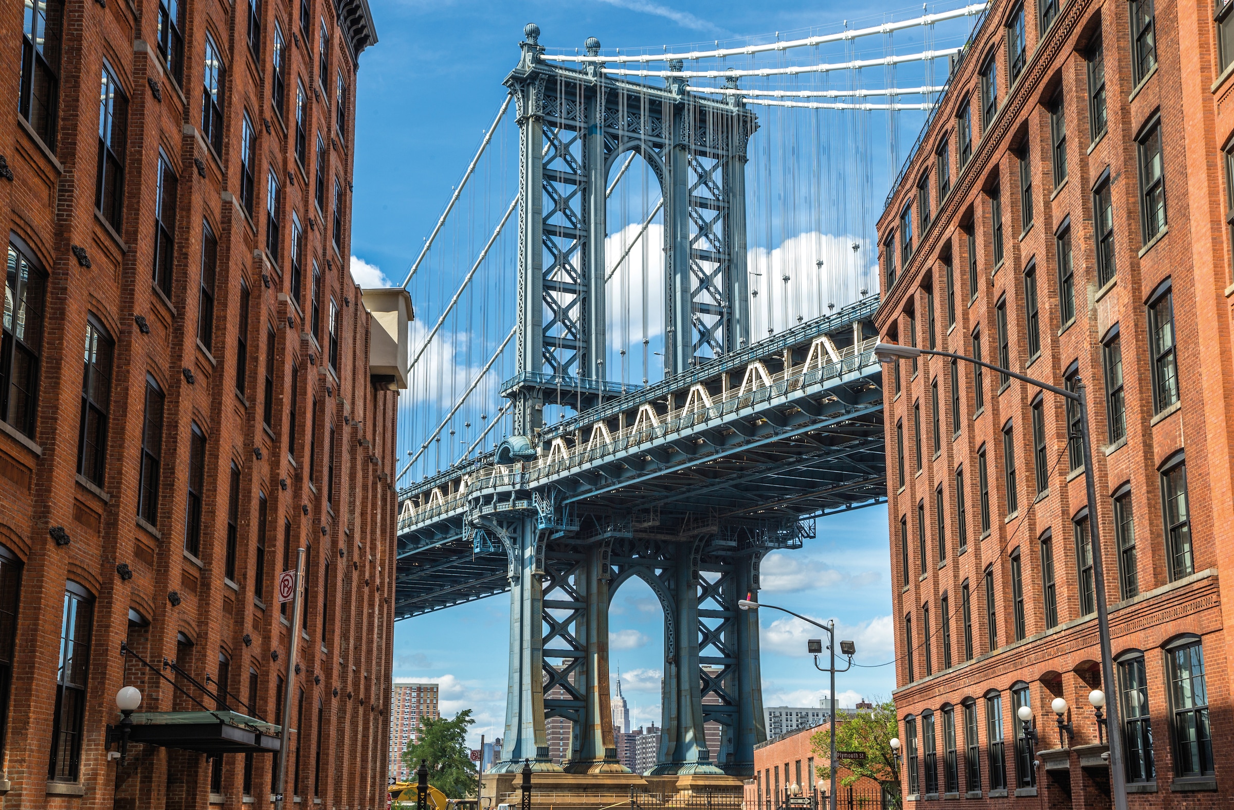 Papermoon Fototapete »Brooklyn Dumbo Area« glatt günstig online kaufen