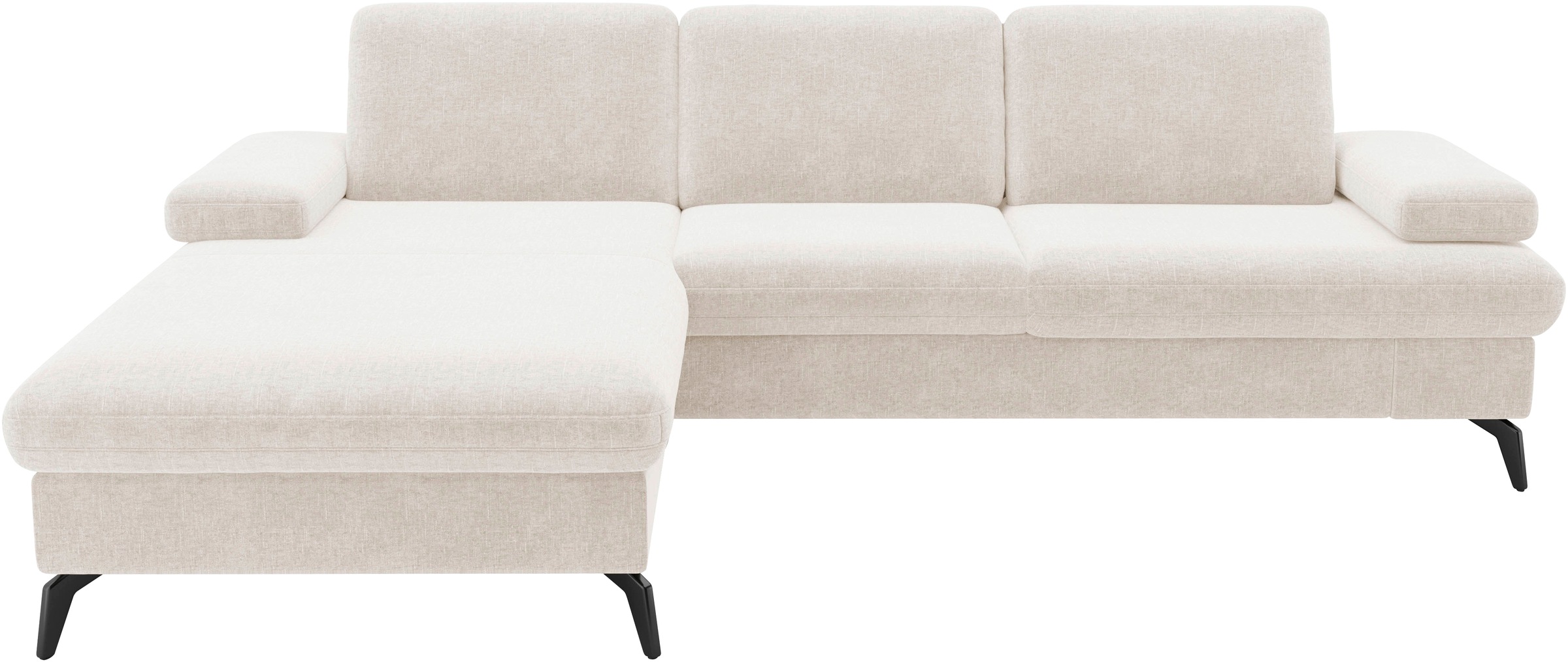 sit&more Ecksofa »Morris Jubi L-Form«, inkl. Armteilfunktion und 1 Zierkiss günstig online kaufen