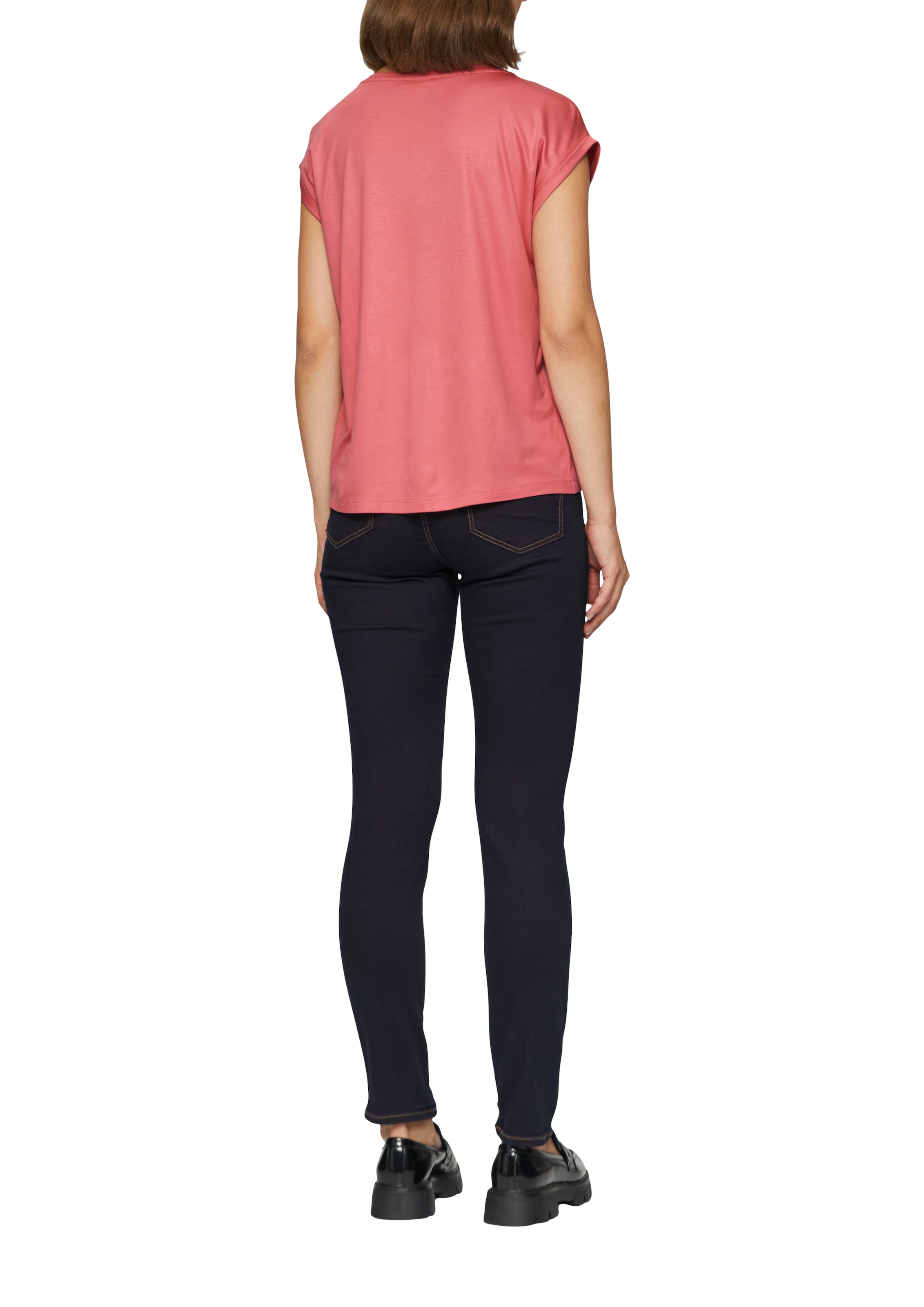 s.Oliver BLACK LABEL T-Shirt, in Jersey Optik
