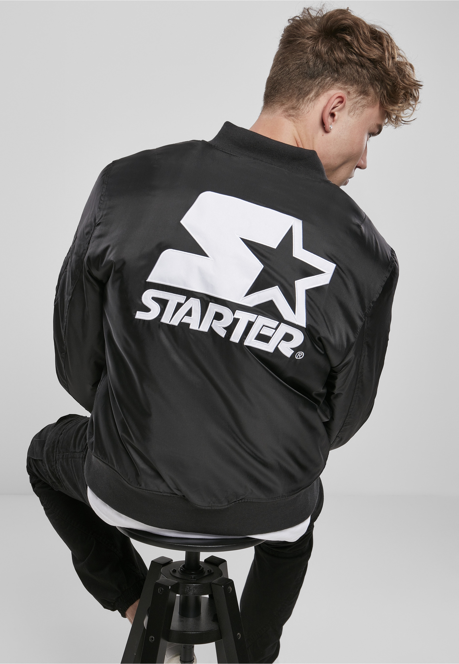 Starter Black Label Bomberjacke »Starter Black Label Herren« 1 Stk. tlg. ohne Kapuze