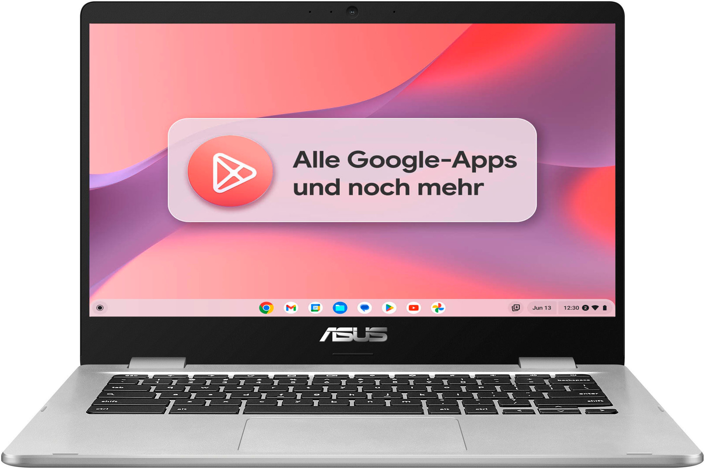 Asus Chromebook »Chromebook C424MA-BV0305«, 35,6 cm, / 14 Zoll, Intel, Celeron, UHD Graphics 600, ChromeOS, Clamshell Laptop