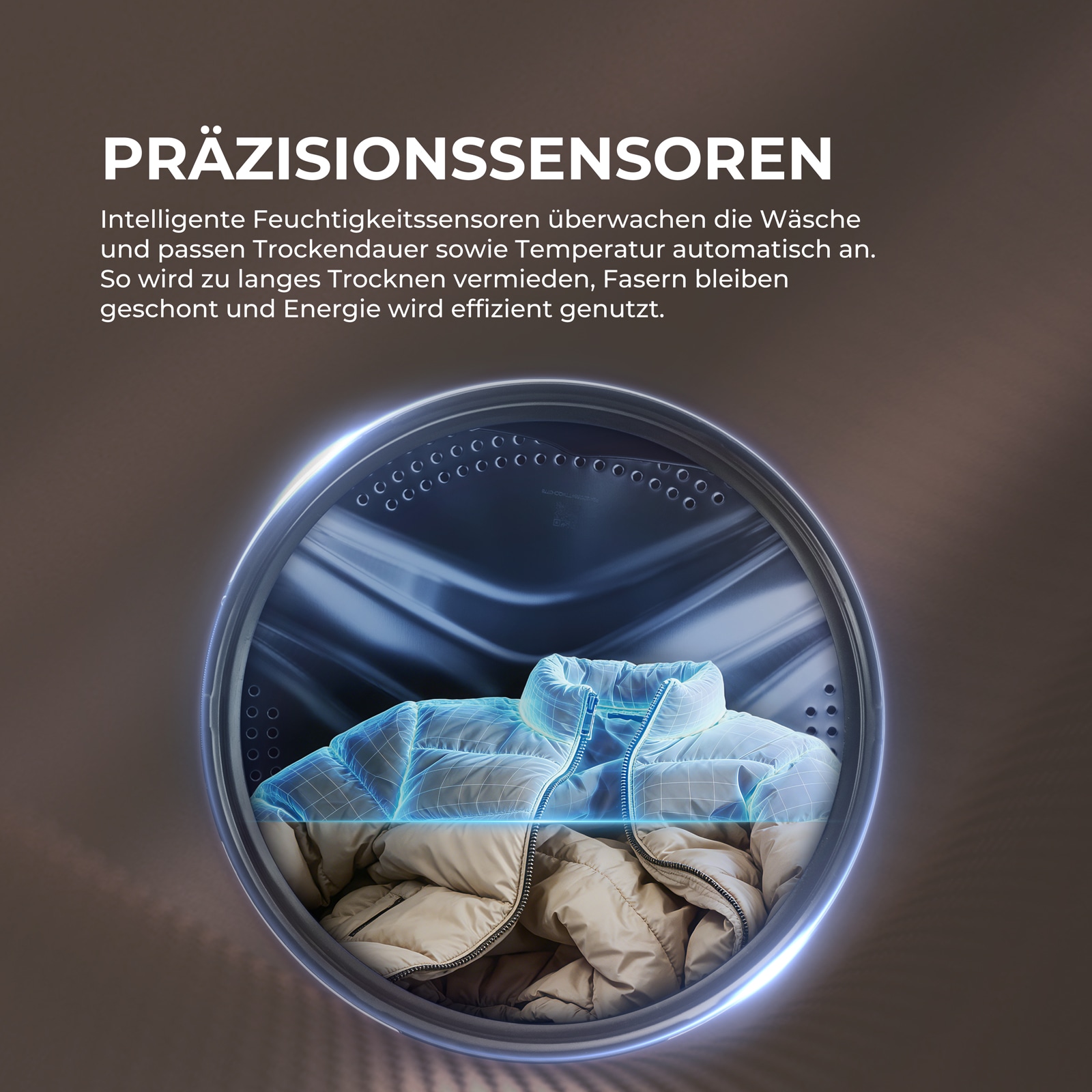 Haier Wärmepumpentrockner »HD80-C33637« G3 Serie Smart AI Automatikprogramm