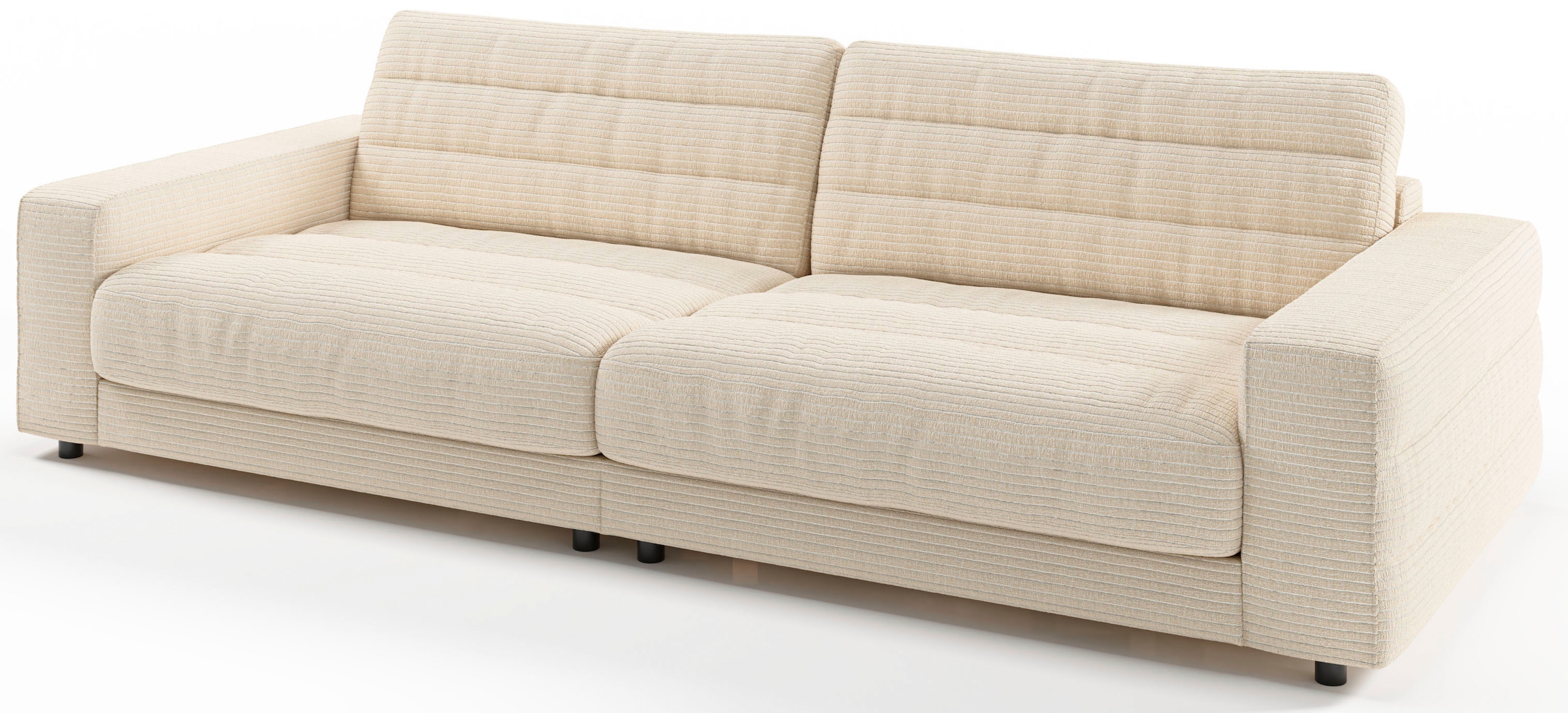 3C Candy Big-Sofa »Stripes Megasofa, tolle Verarbeitungsdetails, bequem, Br günstig online kaufen