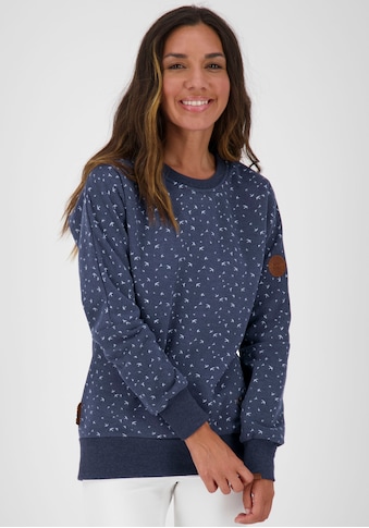 Alife & Kickin Sweatshirt »DarlaAK B«, cooler Crewneck-Sweater mit Allover-Print kaufen