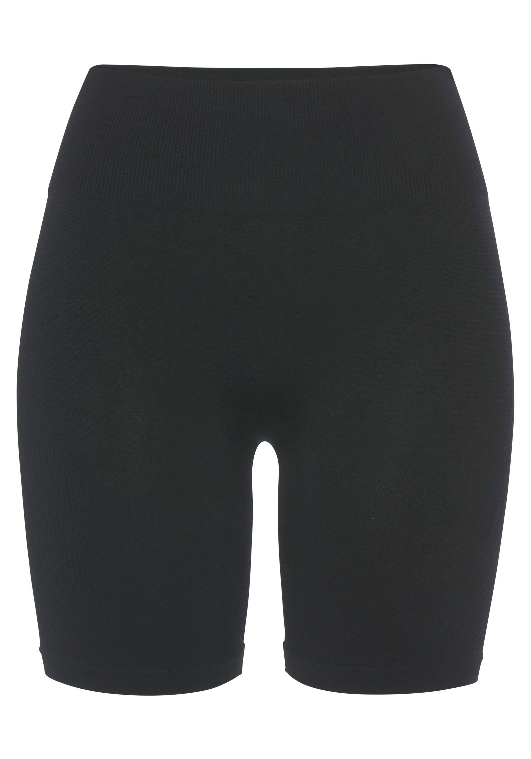 LASCANA Funktionsshorts »Po Push Up«, mit Rippstruktur und Shapingeffekt, Sportshorts