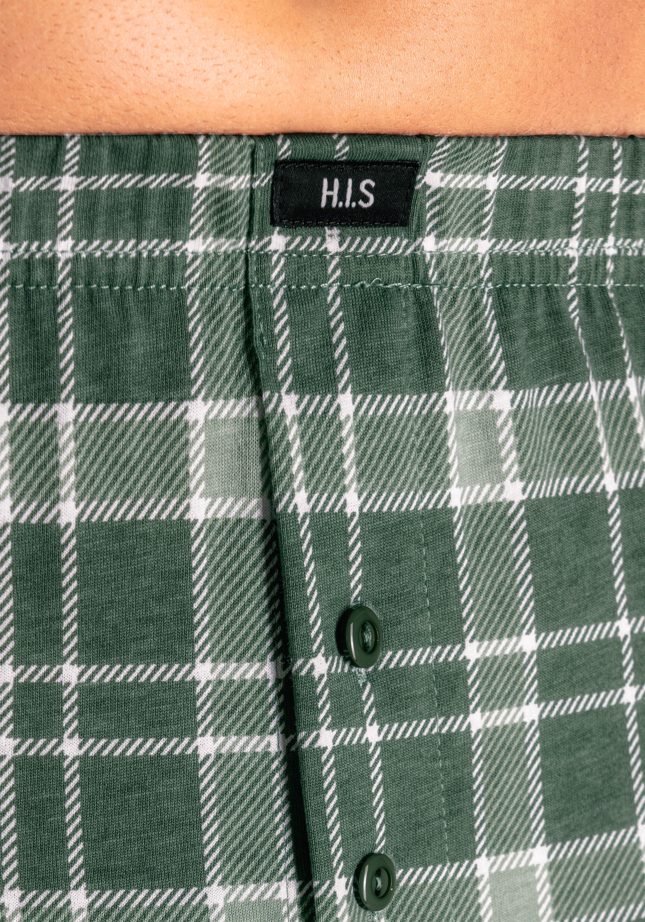 H.I.S Boxer »Boxershorts für Herren«, (Packung, 2 St.), in weiter Passform