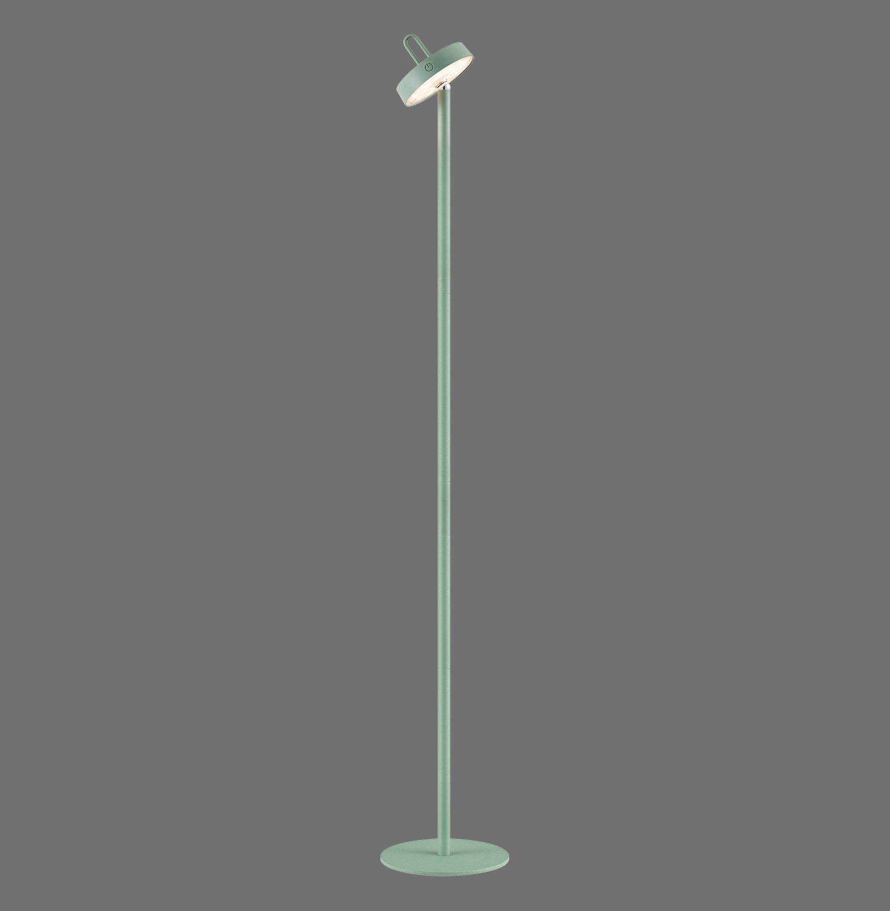 JUST LIGHT Stehlampe »AMAG« LED-Modul 1 Stk. Warmweiß Akkuleuchte