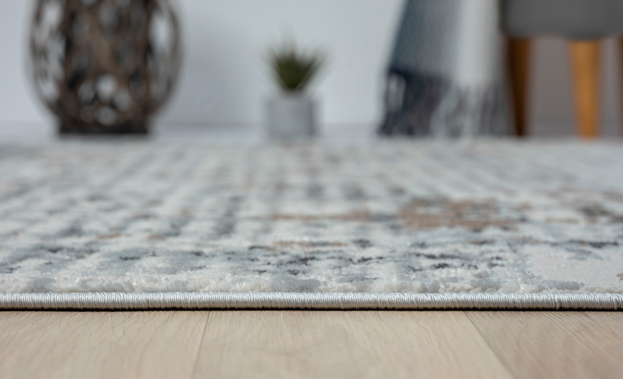 my home Teppich »Kaylan Lagerräumung«, rechteckig, 8 mm Höhe, Kurzflor, modernes Design, pflegeleicht, Wohnzimmer