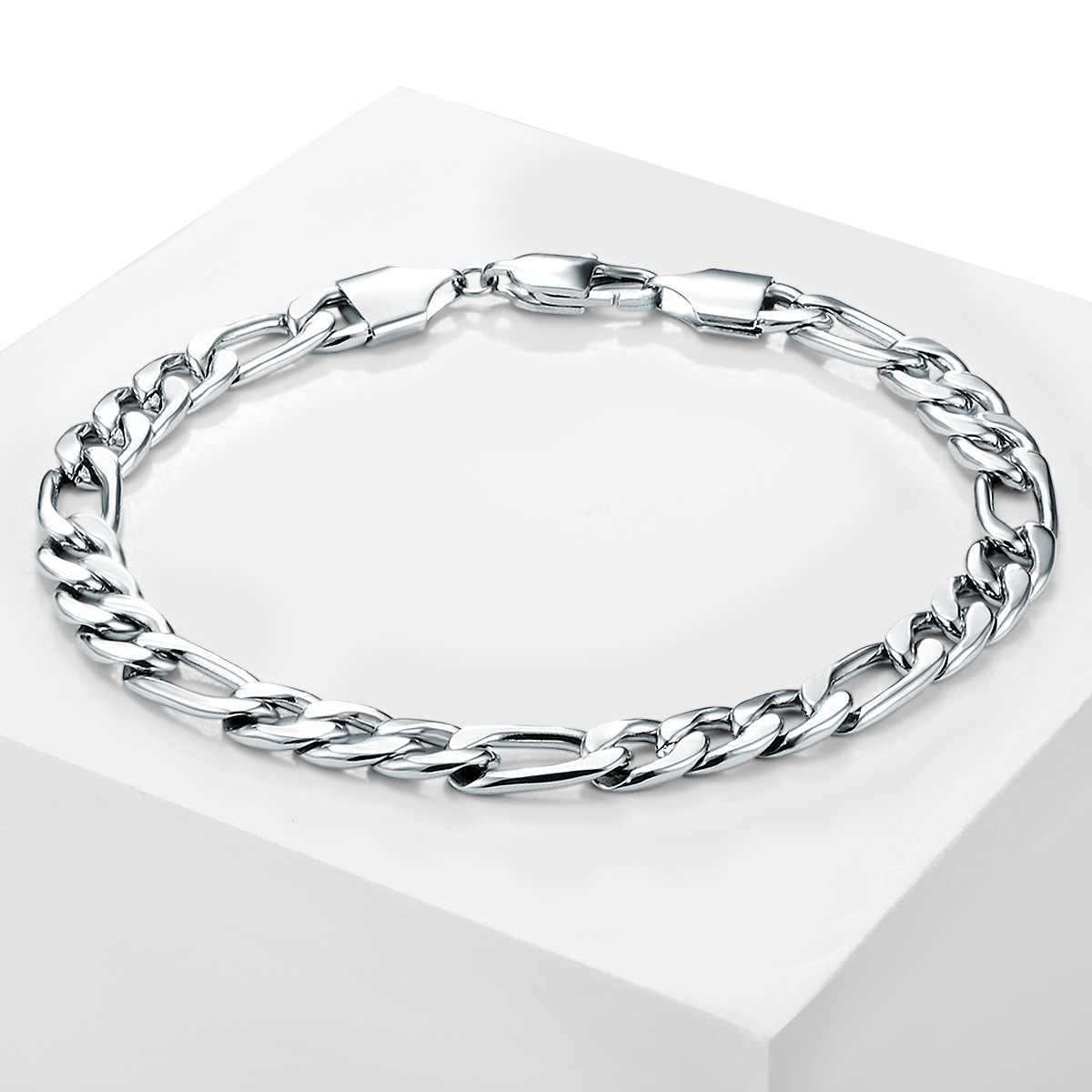 True Rebels Armband »X769«, (1 tlg.), aus Edelstahl