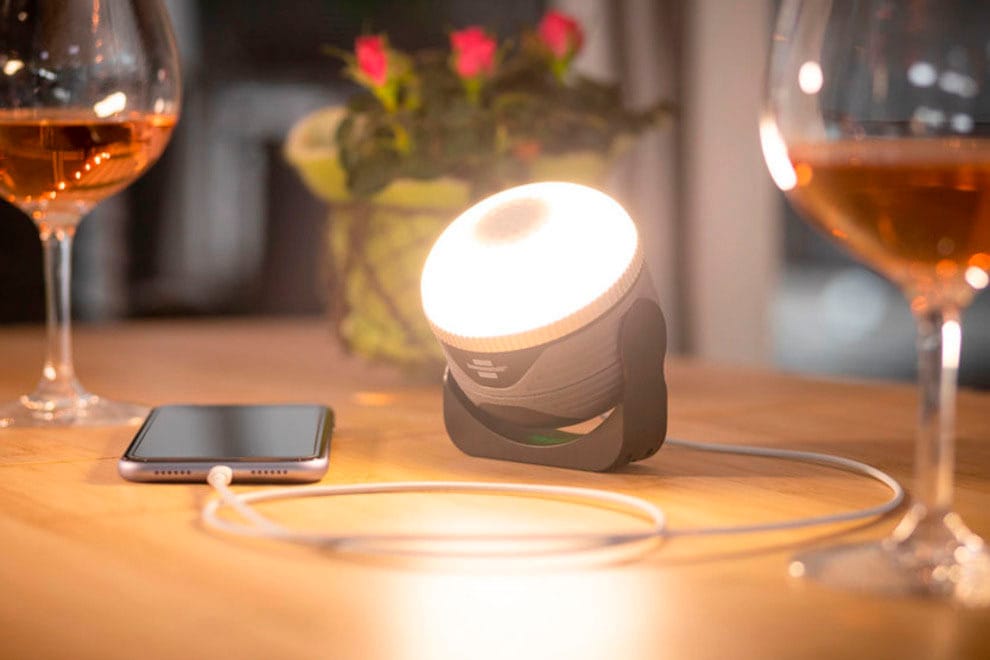 Brennenstuhl LED Gartenleuchte »OLI 310 AB«, mit Bluetooth Lautsprecher und USB-Powerbank