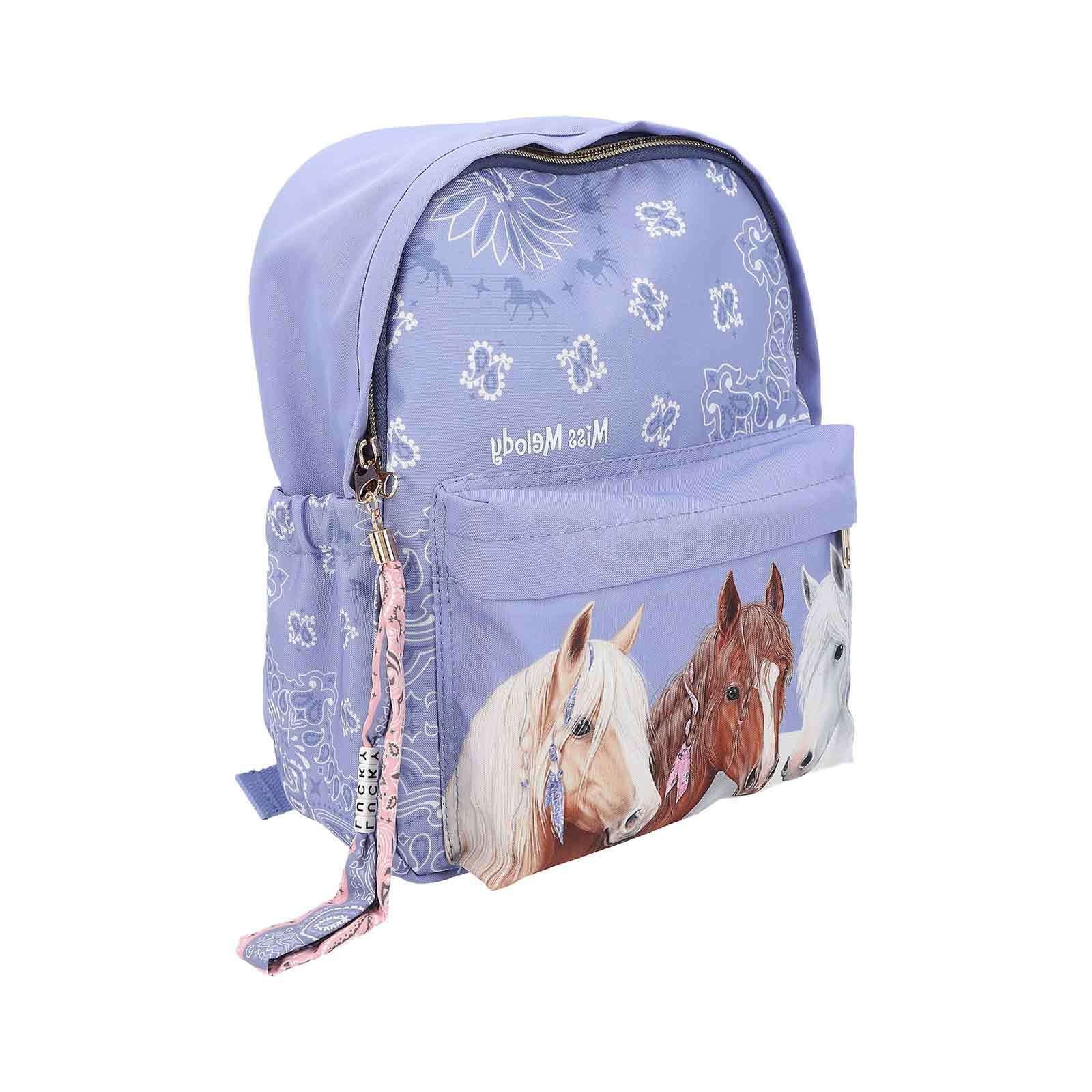 Depesche Rucksack »Rucksack BANDANA Miss Melody 10 x 24,5 x 30 cm violett«
