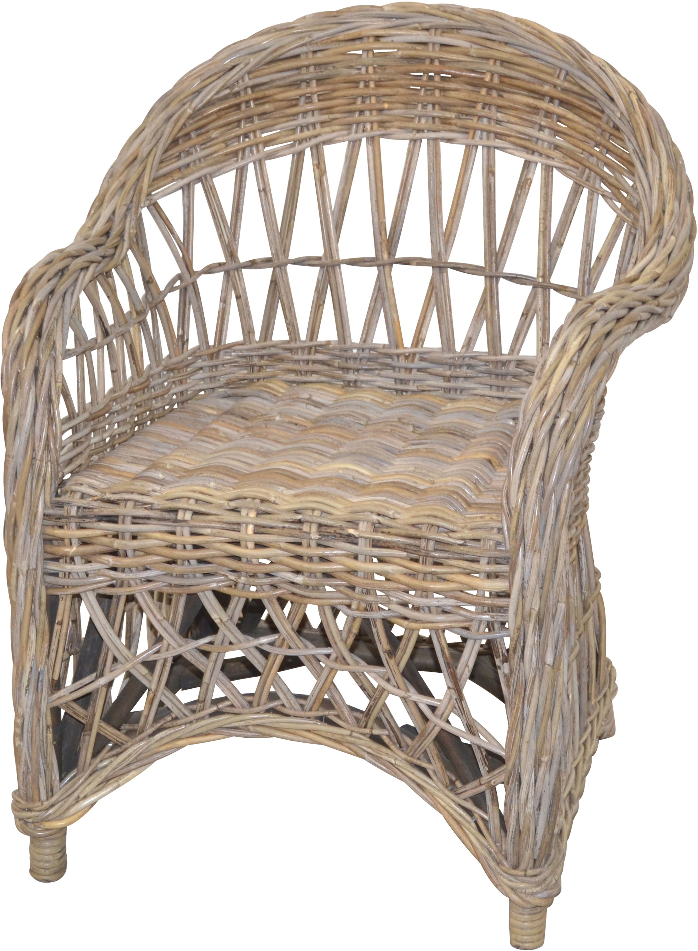 HOFMANN LIVING AND MORE Relaxsessel 1 Stk. tlg. Handgeflochten günstig online kaufen