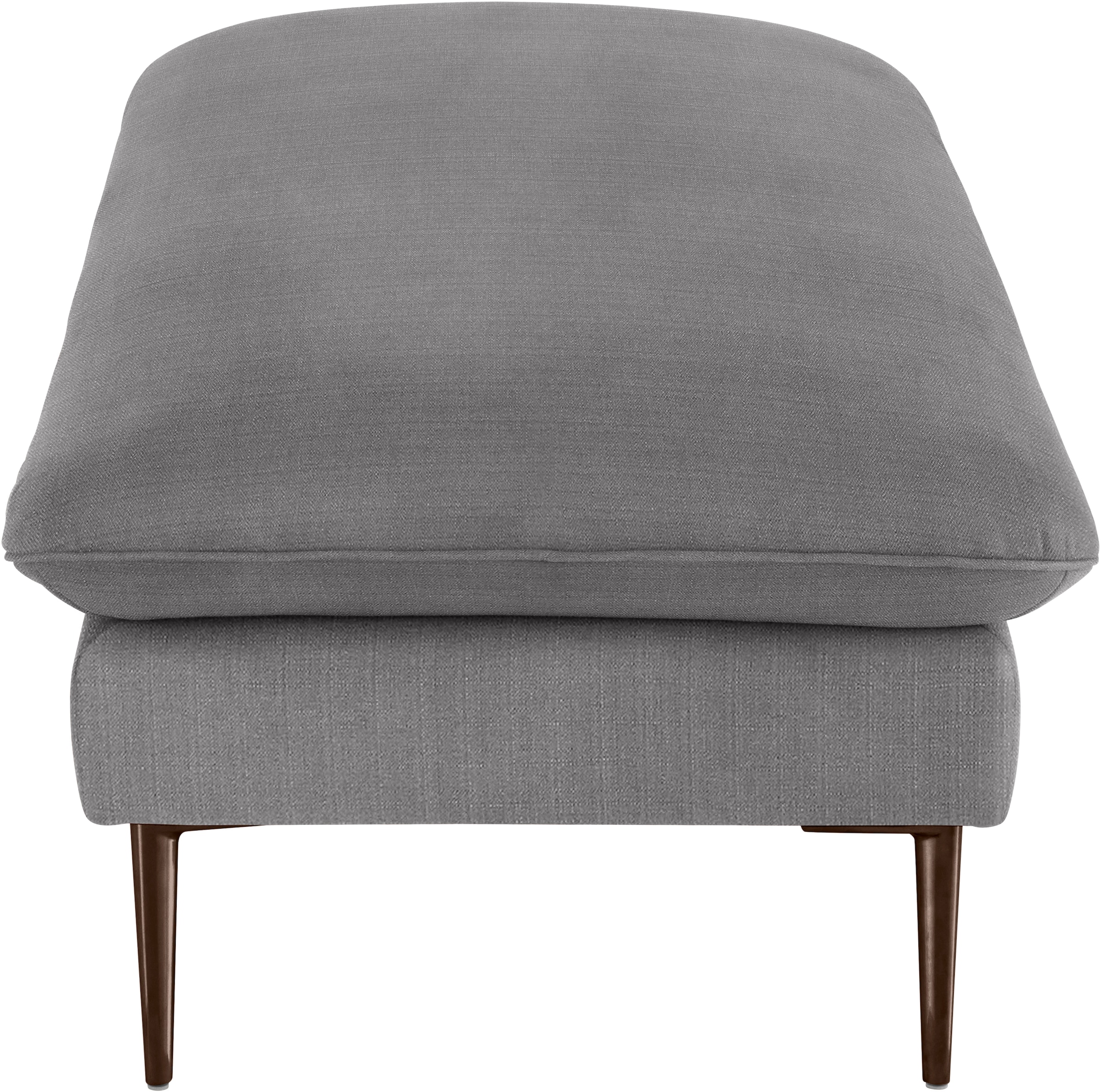 W.SCHILLIG Hocker »enjoy&MORE« Füße bronze pulverbeschichtet, Breite 151 cm