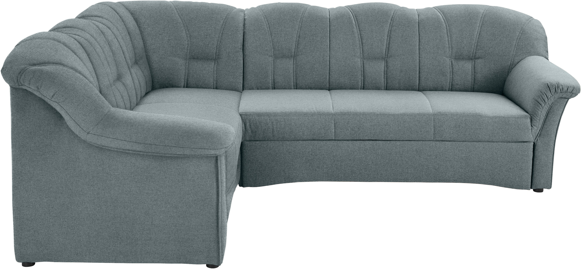 DOMO collection Ecksofa »Papenburg B/T/H: 242/190/84 cm L-Form«, wahlweise mit Bettfunktion, Langer Schenkel links oder rechts