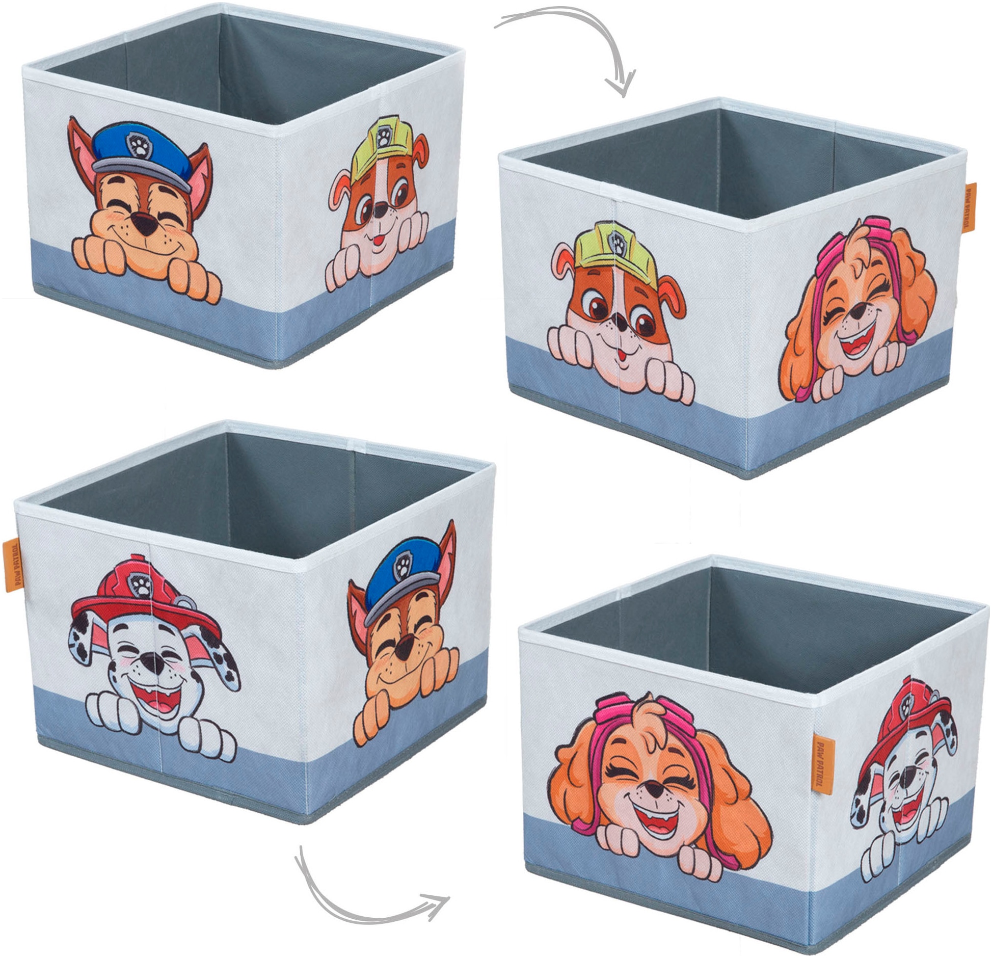 roba® Sitzbank »Paw Patrol«, mit 2 Aufbewahrungsboxen