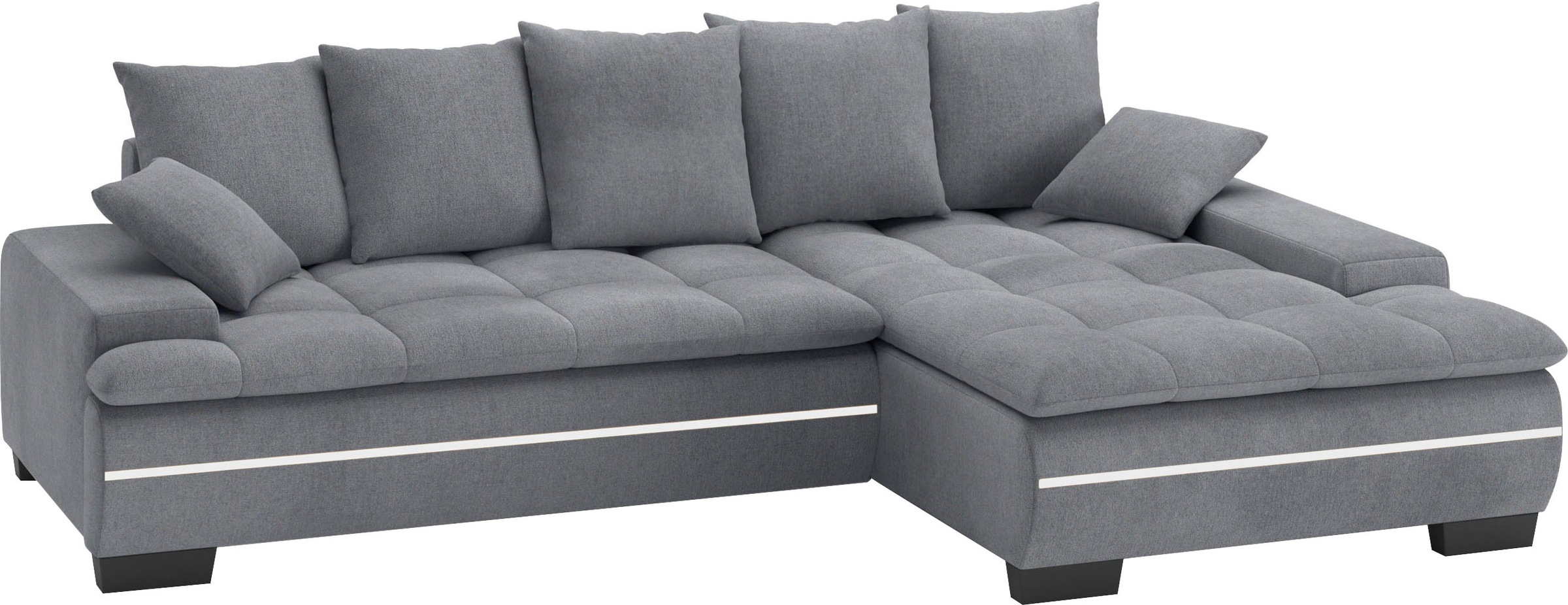 Mr. Couch Ecksofa »Haiti II, L-Form«, RGB-LED Beleuchtung, wahlweise mit Ka günstig online kaufen