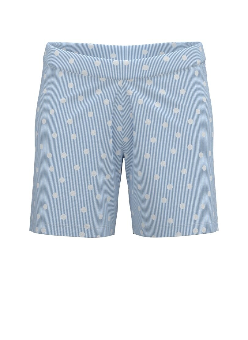 Trigema Bermudas »TRIGEMA Shorts mit Allover "Punkt" Muster«