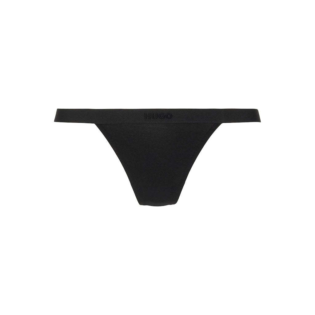 HUGO Underwear String »TRIPLET STRING PURE«, (Packung, 3 St., 3er-Pack), mit schmalem Bund