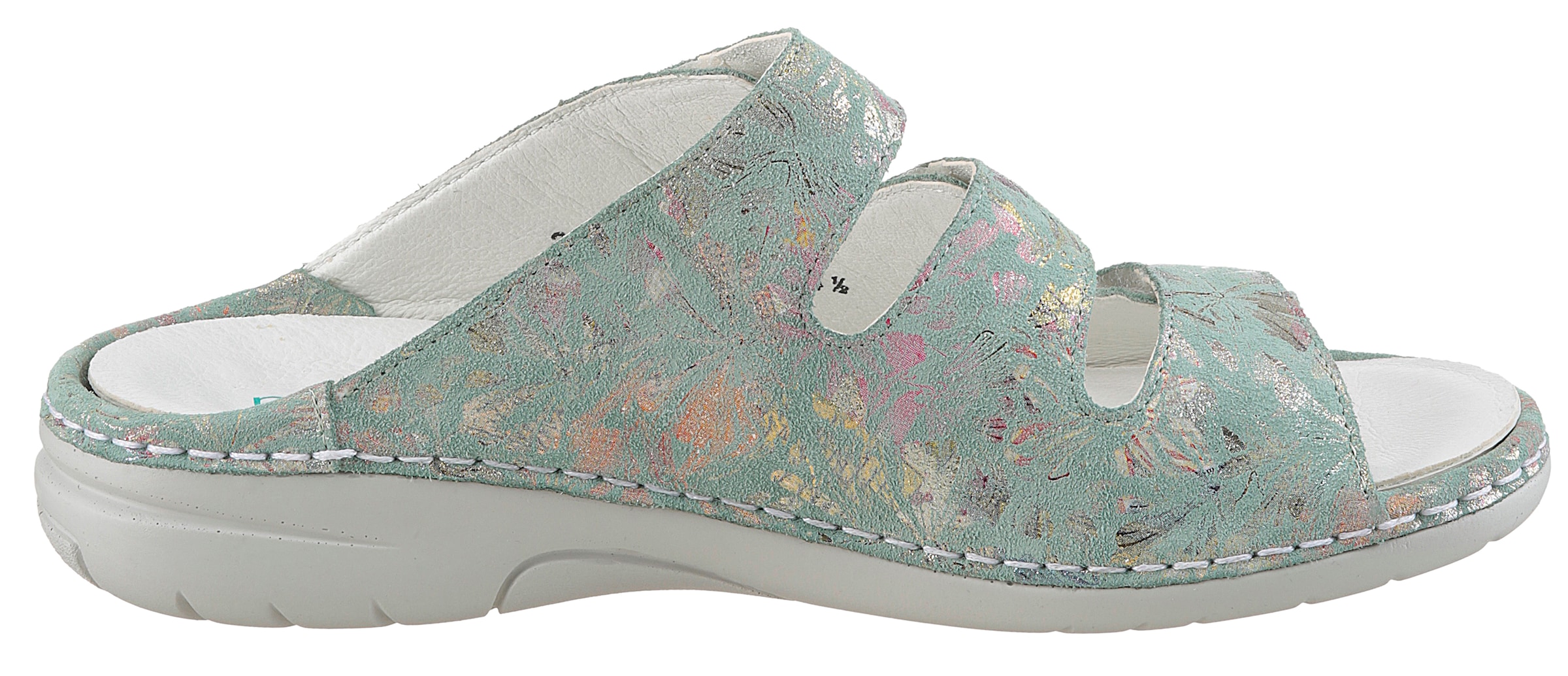 Waldläufer Pantolette »GUNNA«, Klettschuh, Sommerschuh, Komfortschuh in Bequemweite G (= weit)