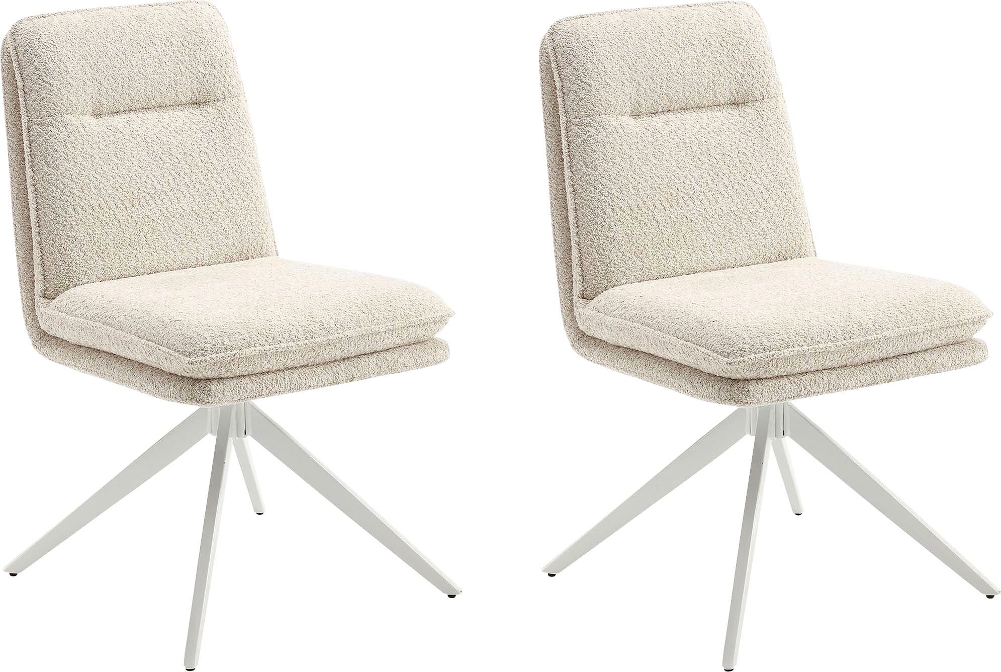 Home affaire Esszimmerstuhl »Valencia«, (Set), 2 St., Boucle, verschiedene günstig online kaufen