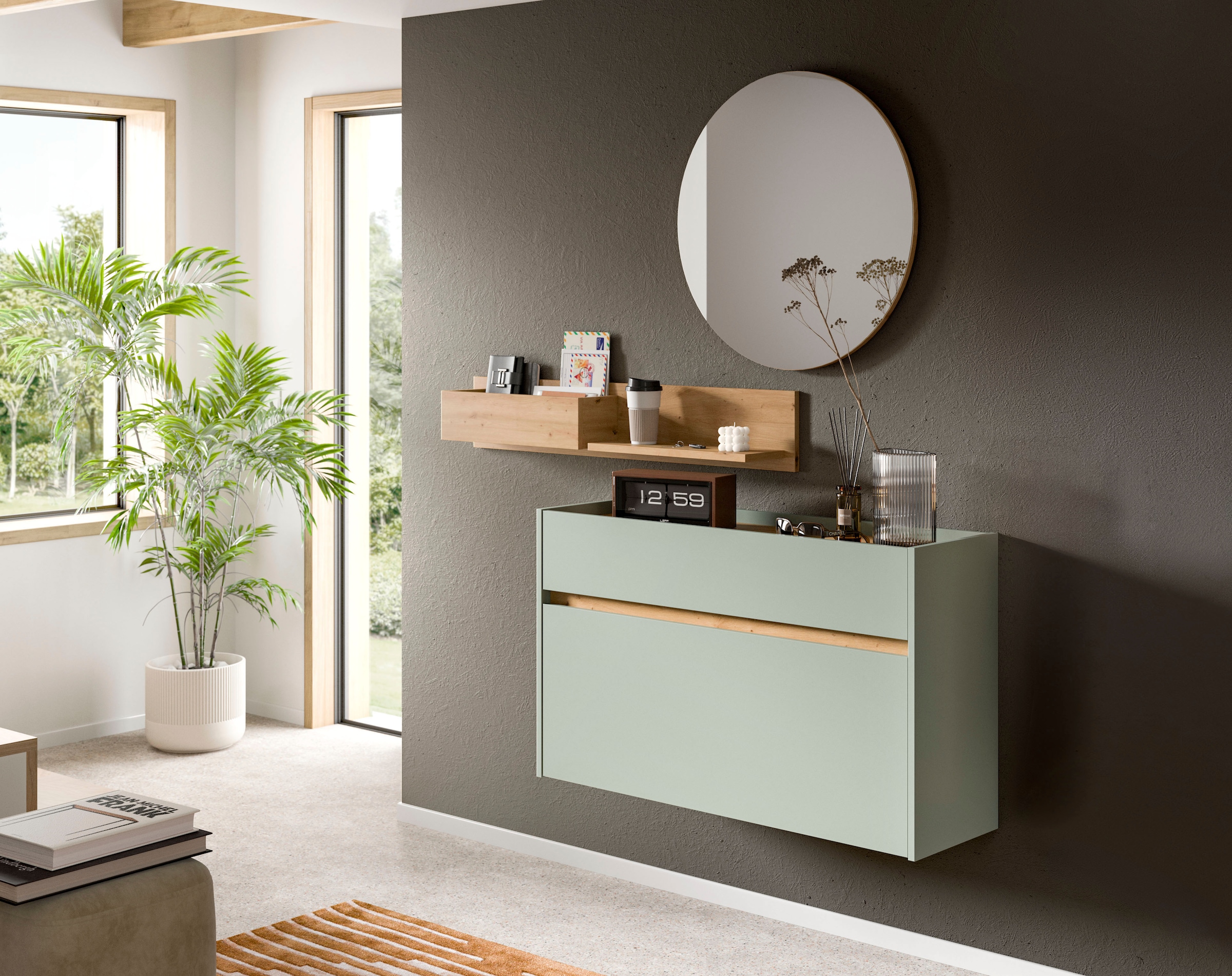 INOSIGN Garderoben-Set »EVRID, 3-teilig, Breite 140 cm, individuell hängbar günstig online kaufen