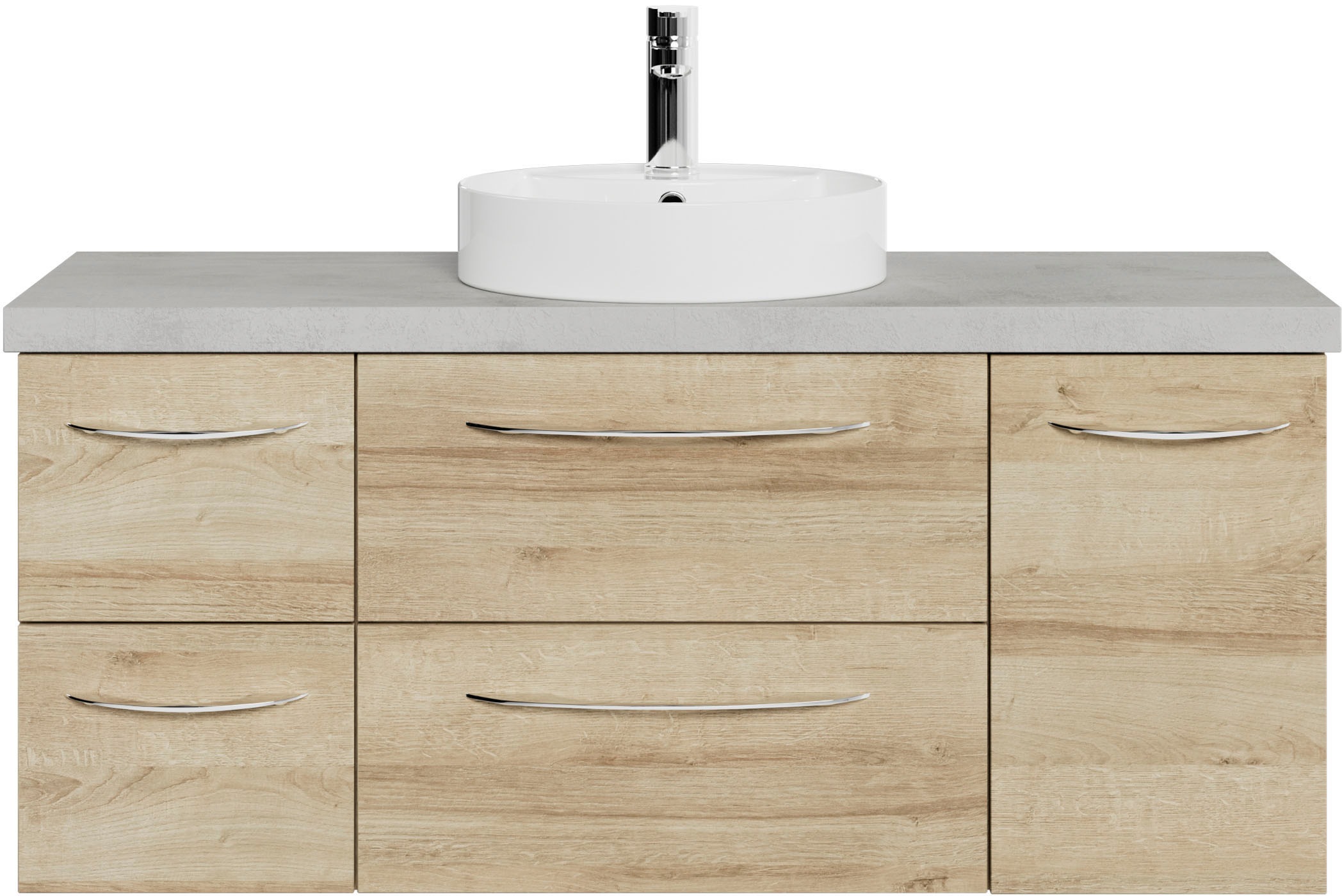 Saphir Waschtisch »Serie 4035 Keramik-Aufsatzbecken mit Unterschrank, 118 c günstig online kaufen
