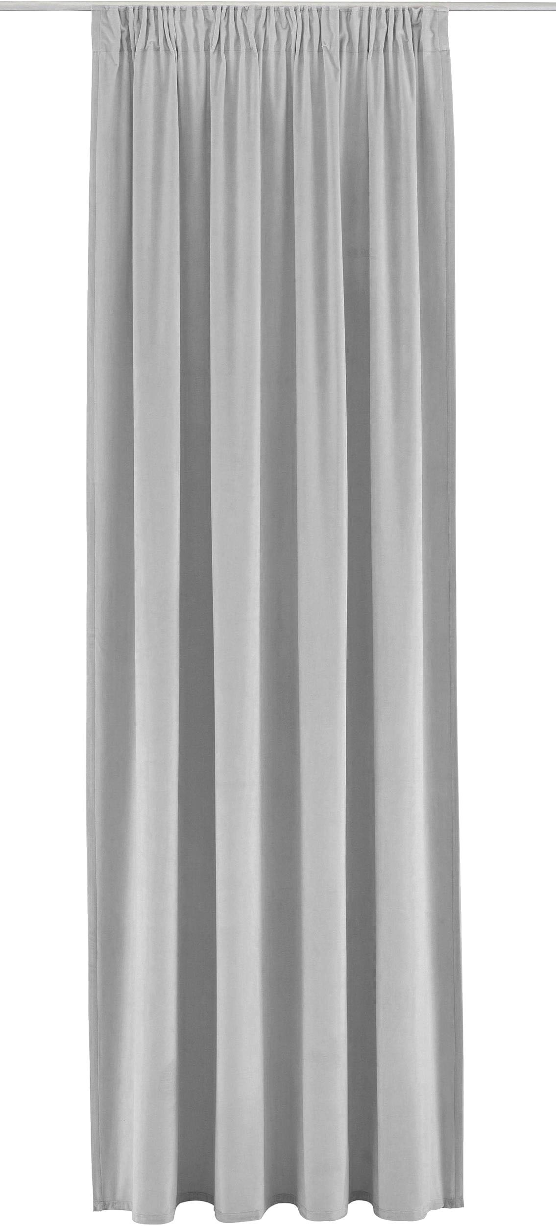 Leonique Vorhang »Velvet-Leonique«, (1 St.), Samt, mit Raffhalter, einfarbig, monochrom, edel, verschiedene Größen
