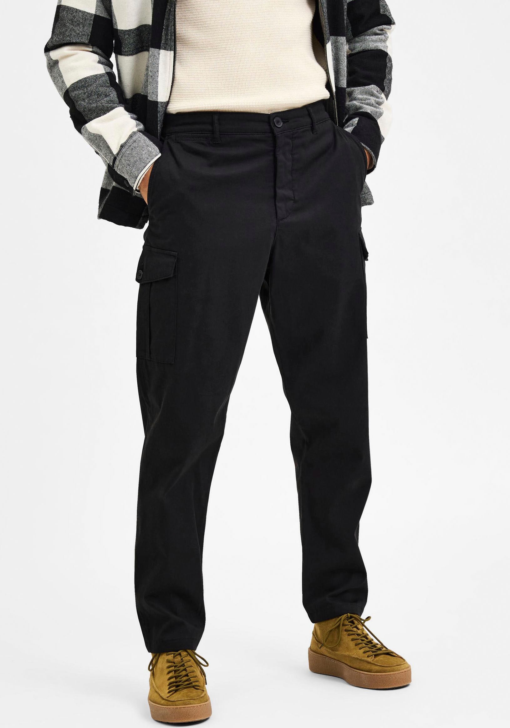 SELECTED HOMME Cargohose »WICK CARGO PANT«