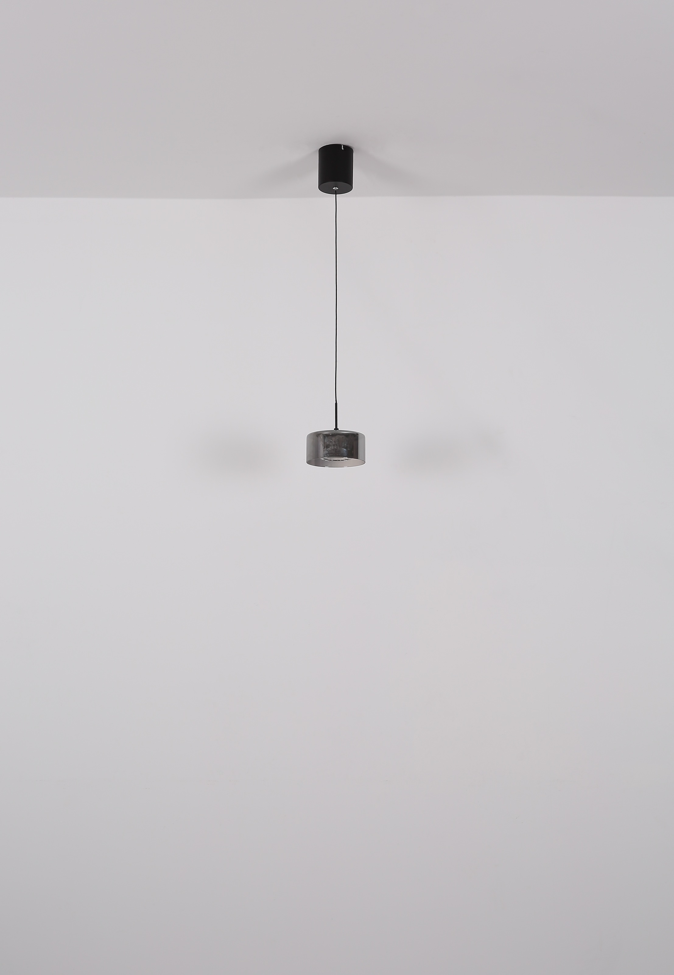 GLOBO LIGHTING LED Pendelleuchte »FOGSY«, Leuchtmittel LED-Modul | LED fest integriert, Hängelampe/Pendelleuchte/Glas rauchfarben/Höhe kürzbar/Esstisch
