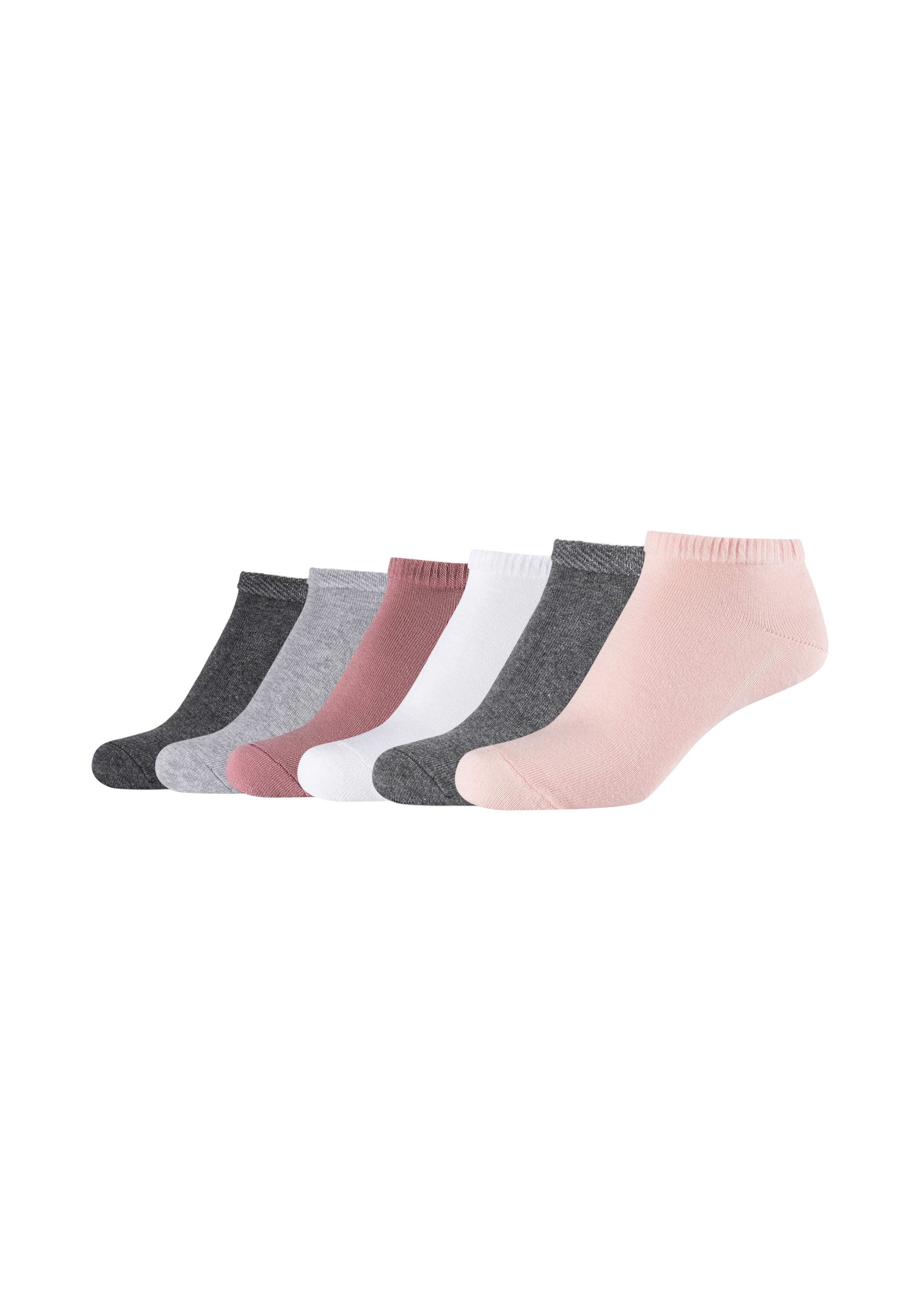 MUSTANG Kurzsocken »casual« 6 Paar tlg. mit elastischem Komfortbund