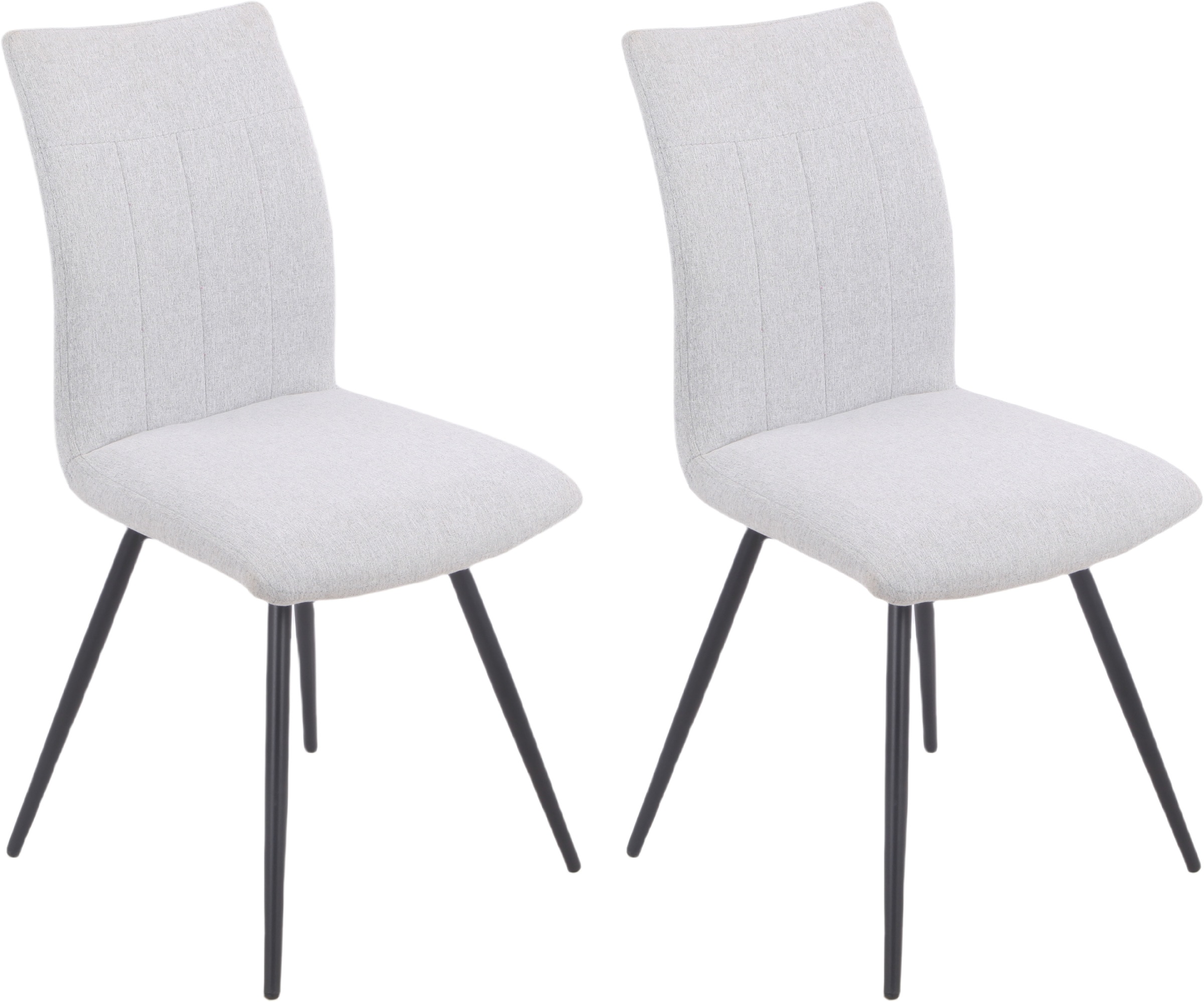 HELA Drehstuhl »Vierfußstuhl RIO«, (Set), 2 St., Webstoff, Esszimmerstuhl, günstig online kaufen