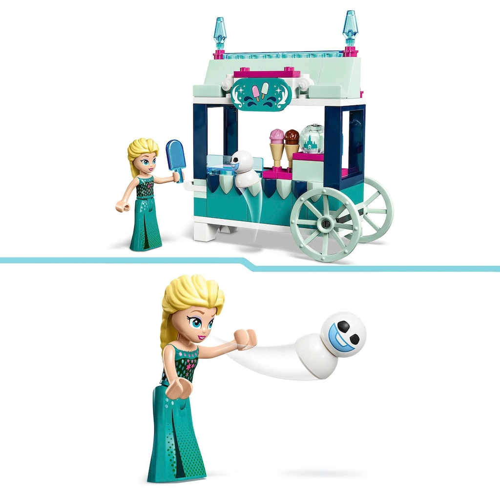 LEGO® Konstruktionsspielsteine »Elsas Eisstand (43234), LEGO Disney Princess«, (82 St.), Made in Europe