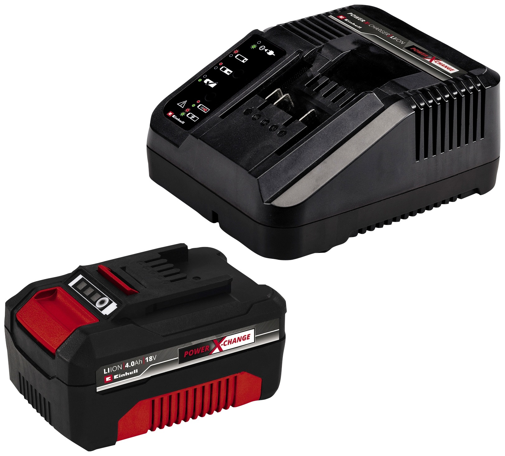 Einhell Elektrowerkzeug-Set »TE-TK 18/2 Li Kit (CD+AG)«, inkl. Akku-Bohrschrauber, Akku-Winkelschleifer, Akku und Ladegerät