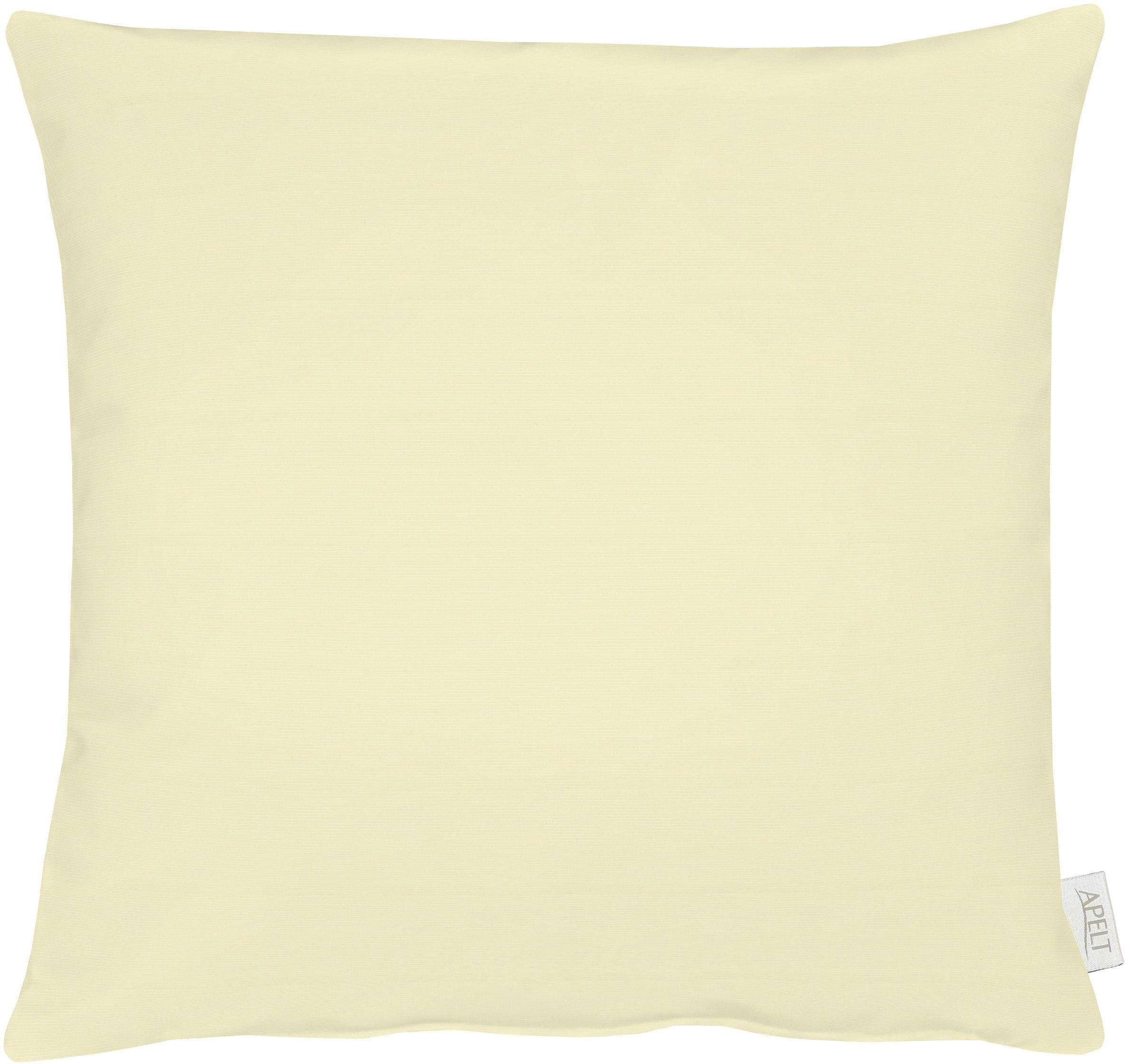 APELT Kissenhülle »4362 Rips Uni« Wasser- und Schmutzabweisend