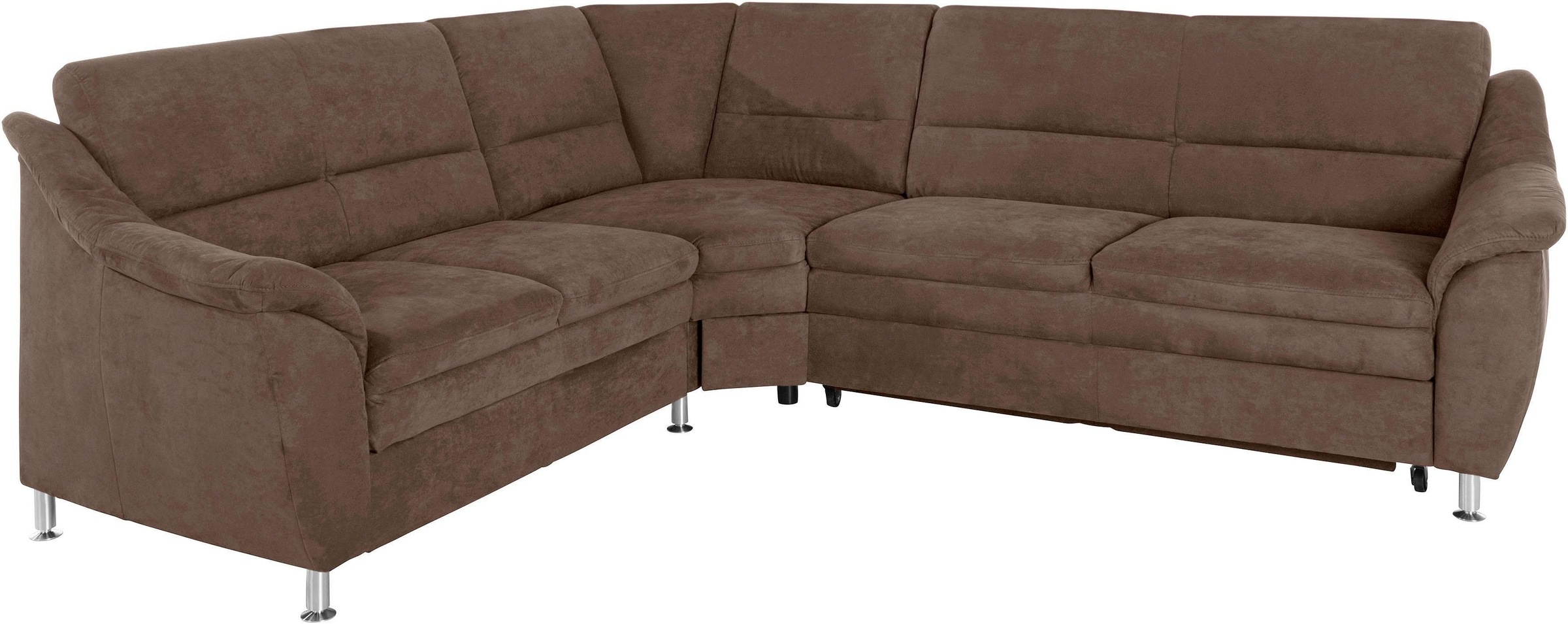 Places of Style Ecksofa »Cardoso L-Form«, mit Trapezecke für mehr Sitzkomfort, wahlweise auch mit Bettfunktion