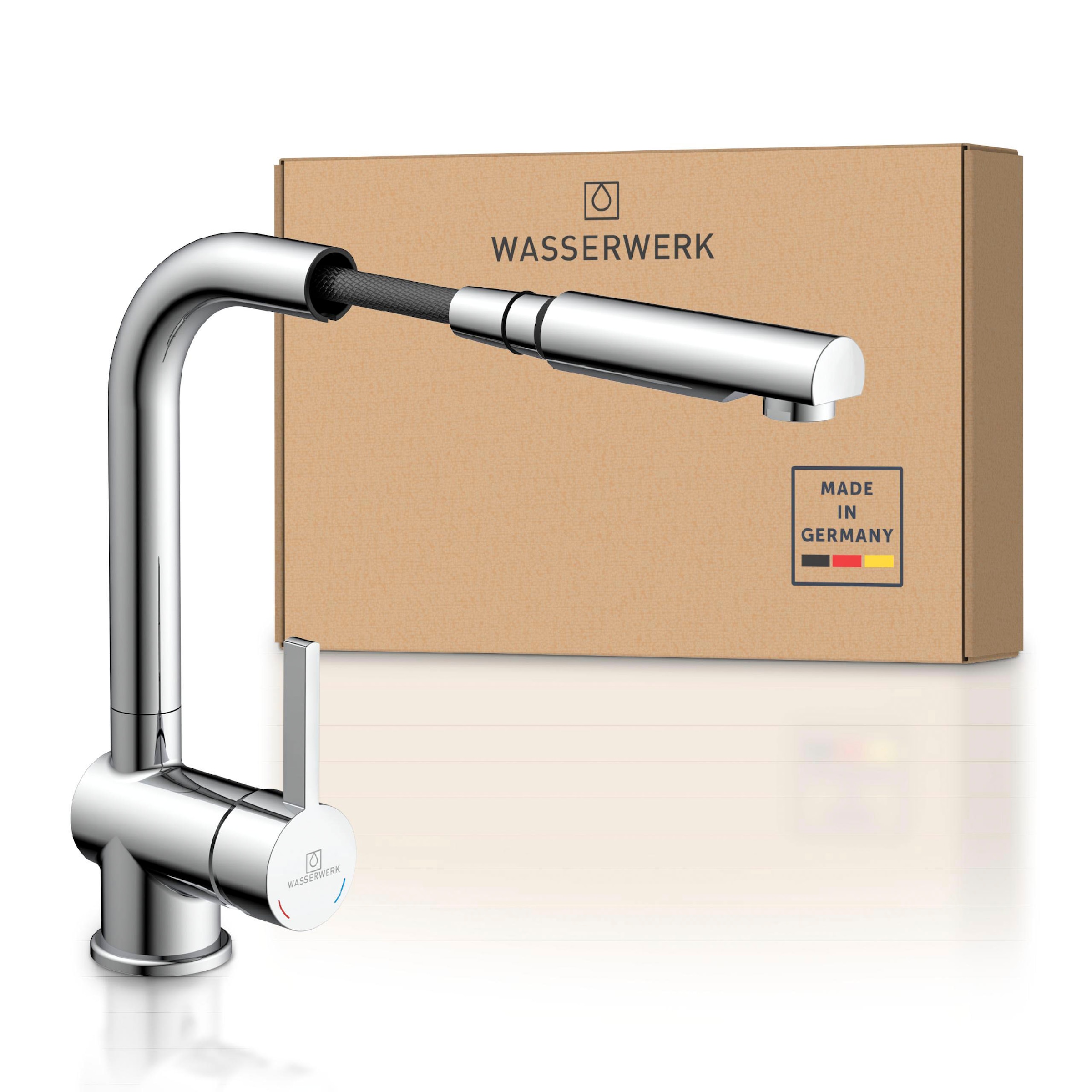 WASSERWERK Spültischarmatur »WK 4, Wasserhahn, Küche, Einhebelmischer« günstig online kaufen