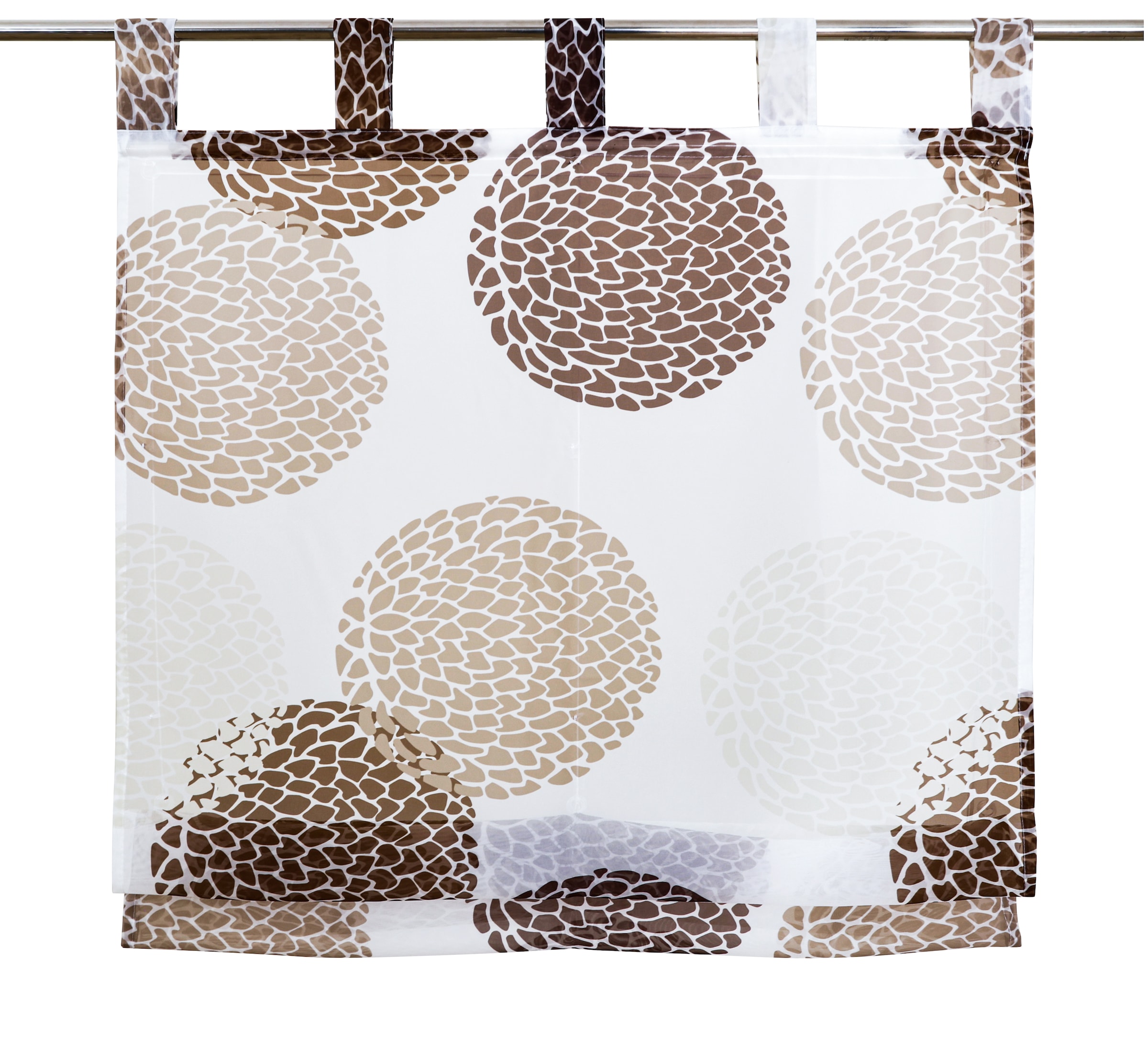 OTTO home Raffrollo »Belem« mit Schlaufen Transparent, Voile, Polyester