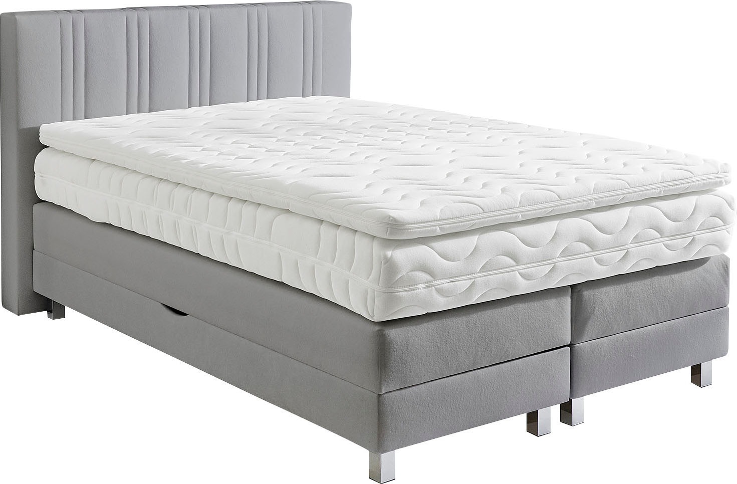 Westfalia Schlafkomfort Boxspringbett wahlweise mit Bettkasten und Topper günstig online kaufen