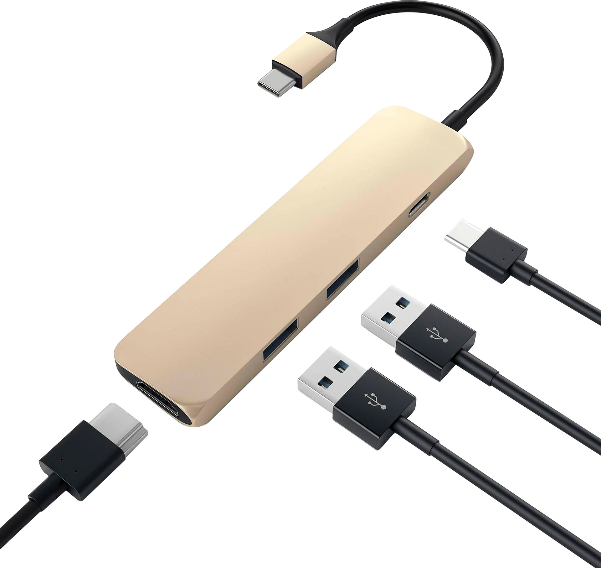 Satechi Adapter »Type-C Slim Multi-Port Adapter 4K«