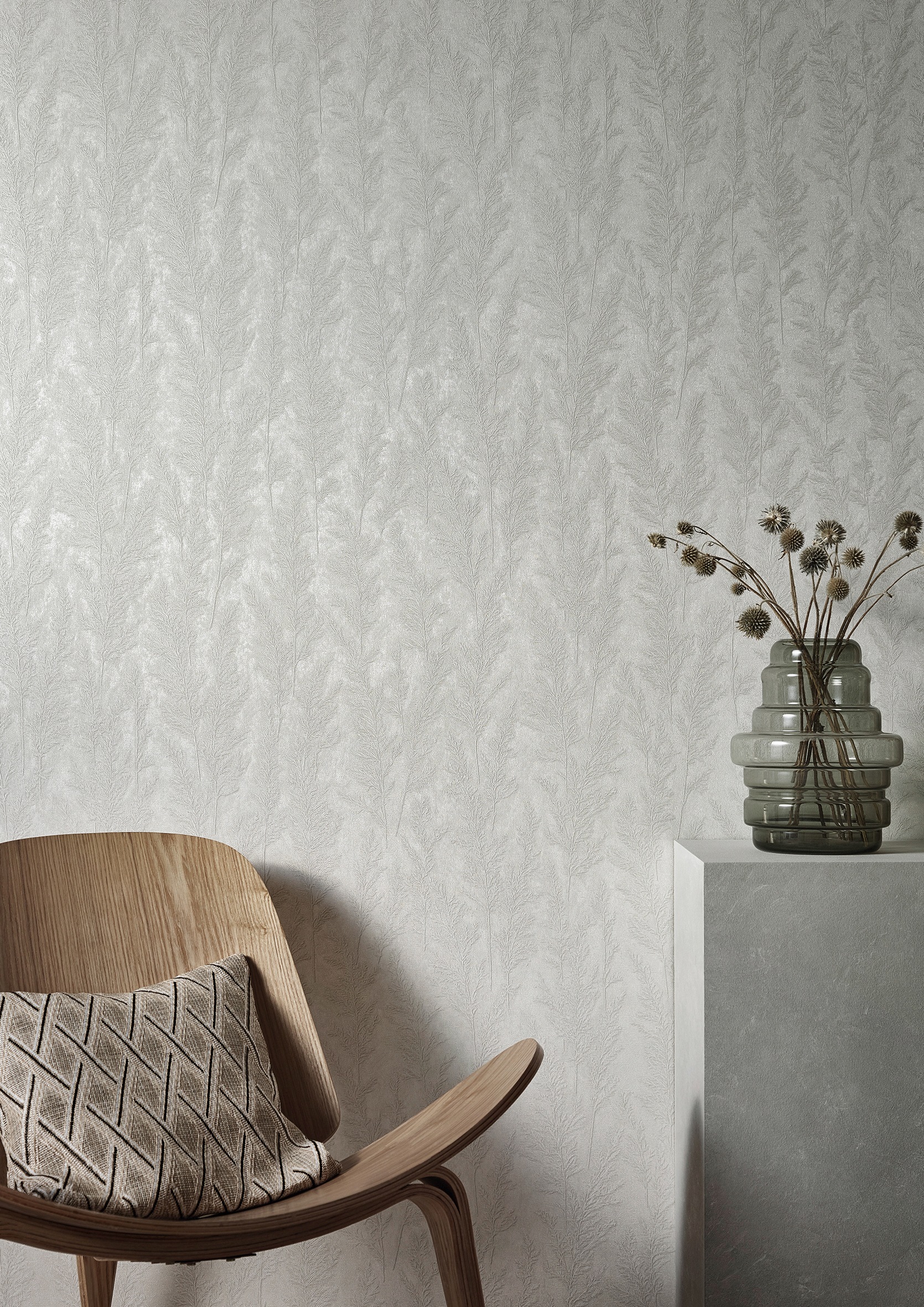 Marburg Vliestapete, Wald-botanisch-floral, moderne Tapete für Wohnzimmer Schlafzimmer Küche