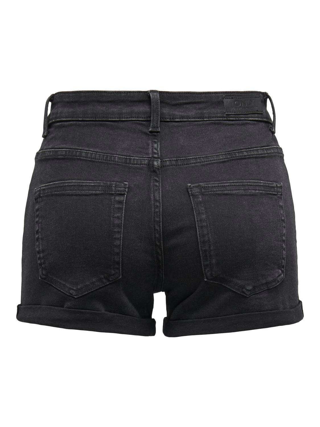 ONLY Jeansshorts »ONLHUSH HW BUTTON SHORTS DNM PIM«