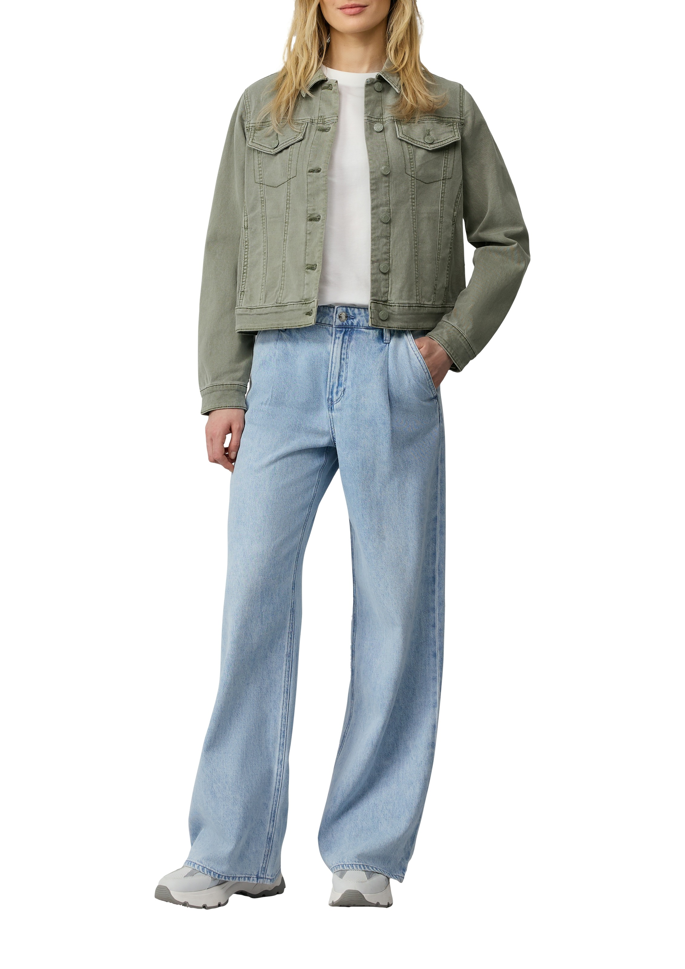 s.Oliver Jeansjacke, mit Taschen