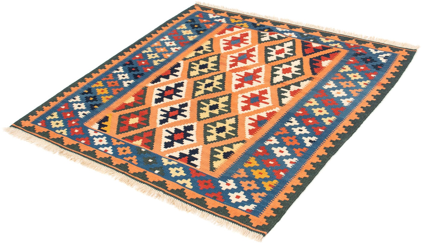 morgenland Wollteppich »Kelim - Oriental quadratisch - 103 x 100 cm - hellb günstig online kaufen