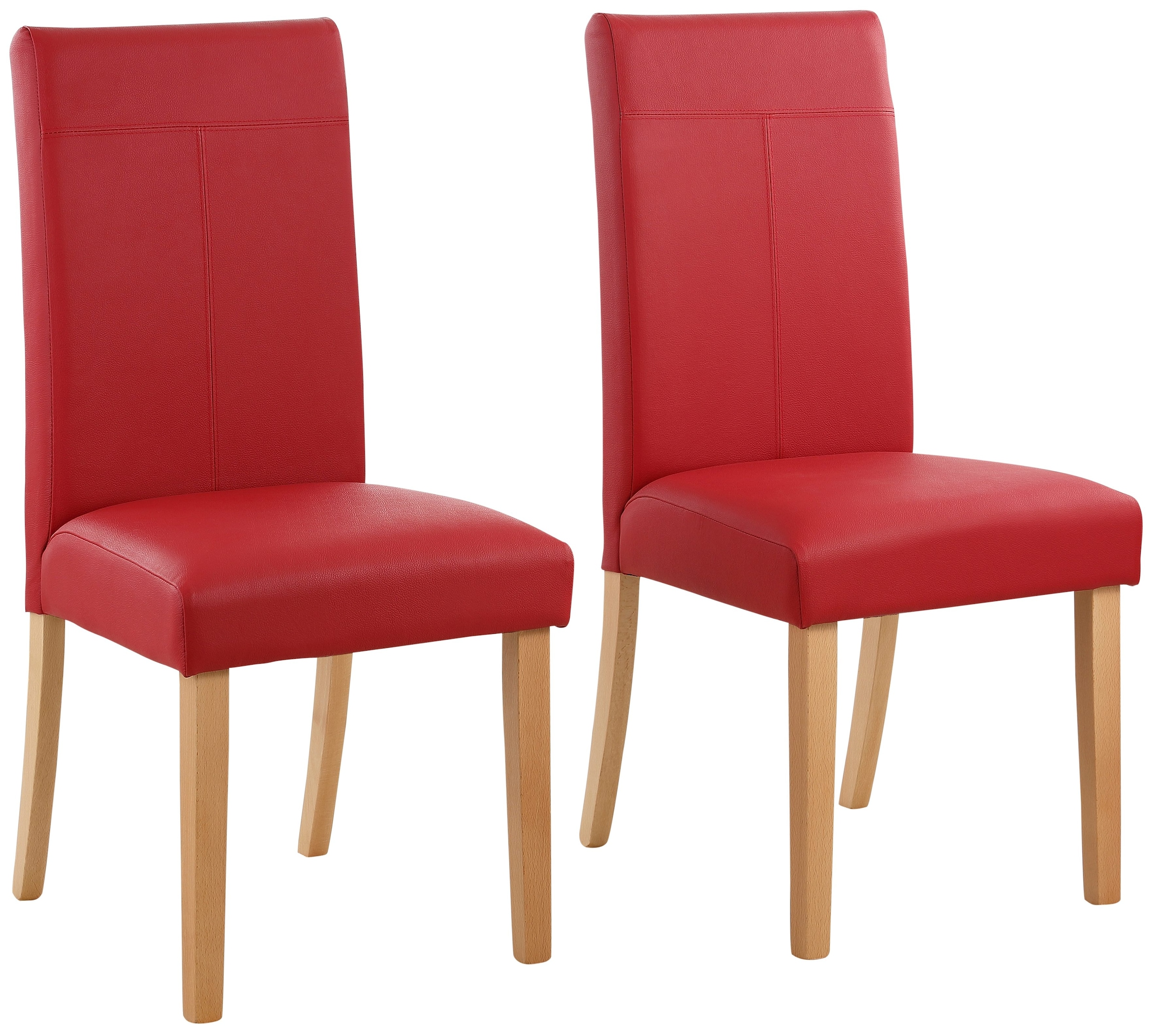 Home affaire 4-Fußstuhl »stuhlparade«, (Set), 2 St., Kunstleder günstig online kaufen