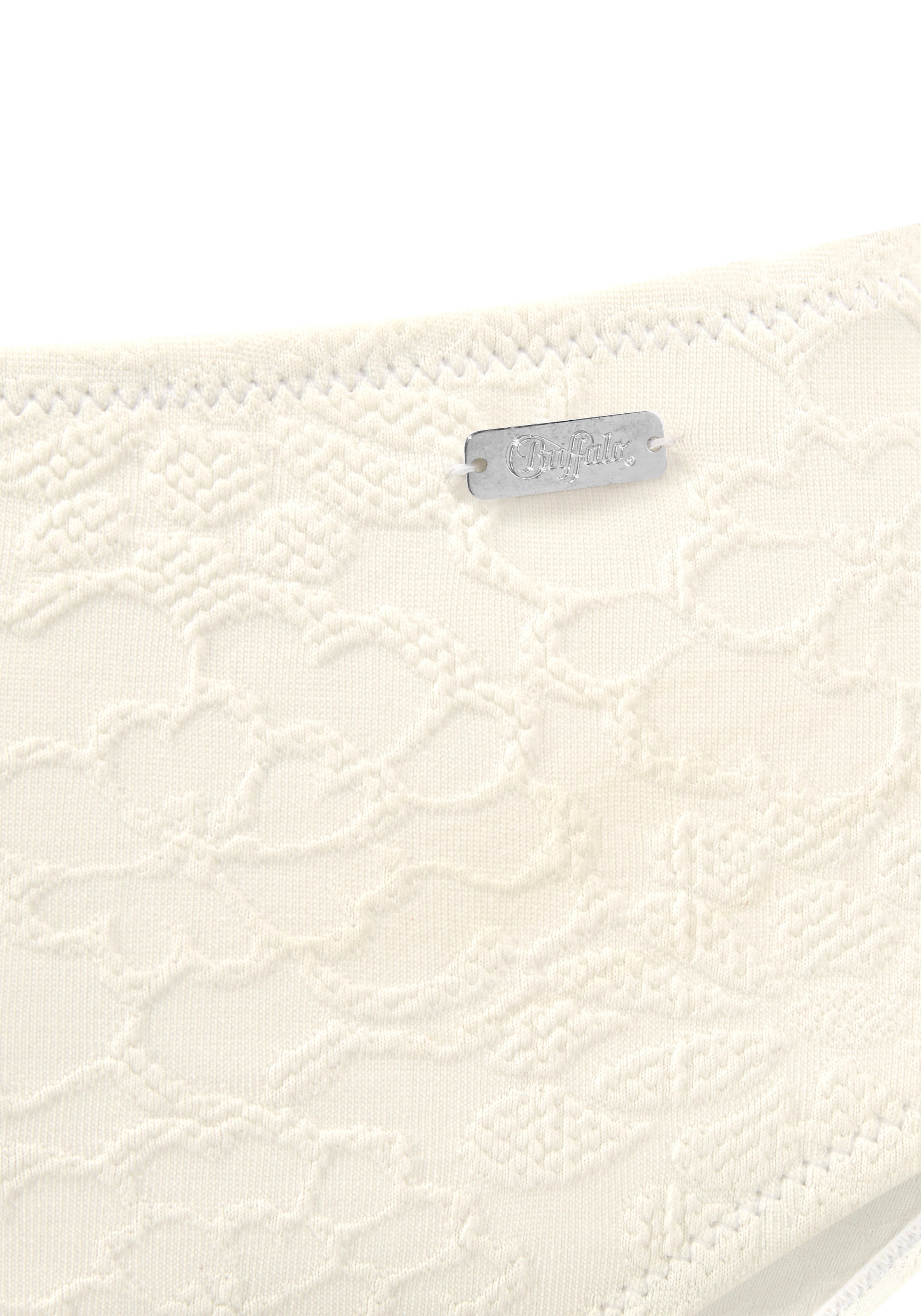 Buffalo Bikini-Hose »Bubble« mit floralem Strukturmuster
