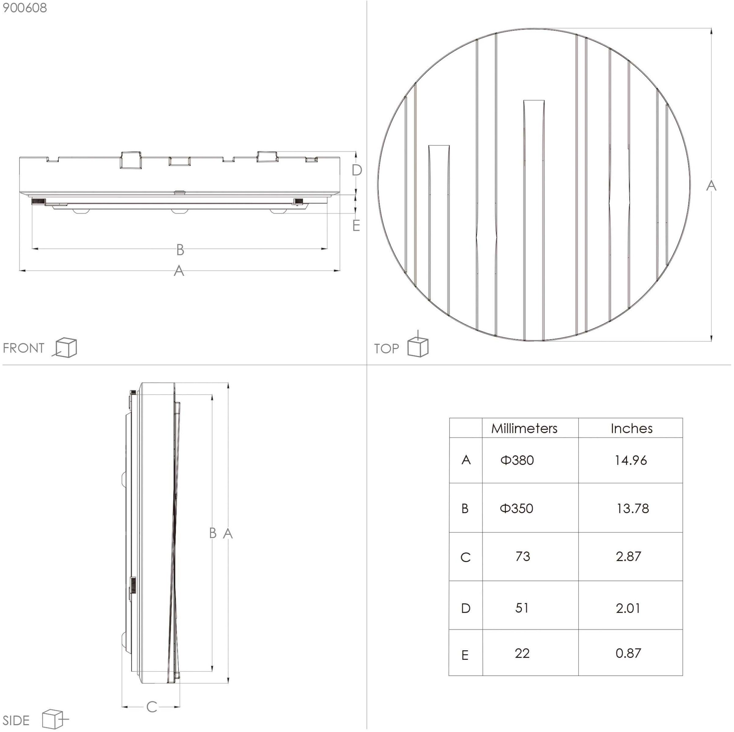EGLO Deckenleuchte »FERENTINO«, Leuchtmittel LED-Modul | LED fest integriert, Deckenlampe mit Dekor, Lampe Decke, Deckenbeleuchtung, Ø 38 cm