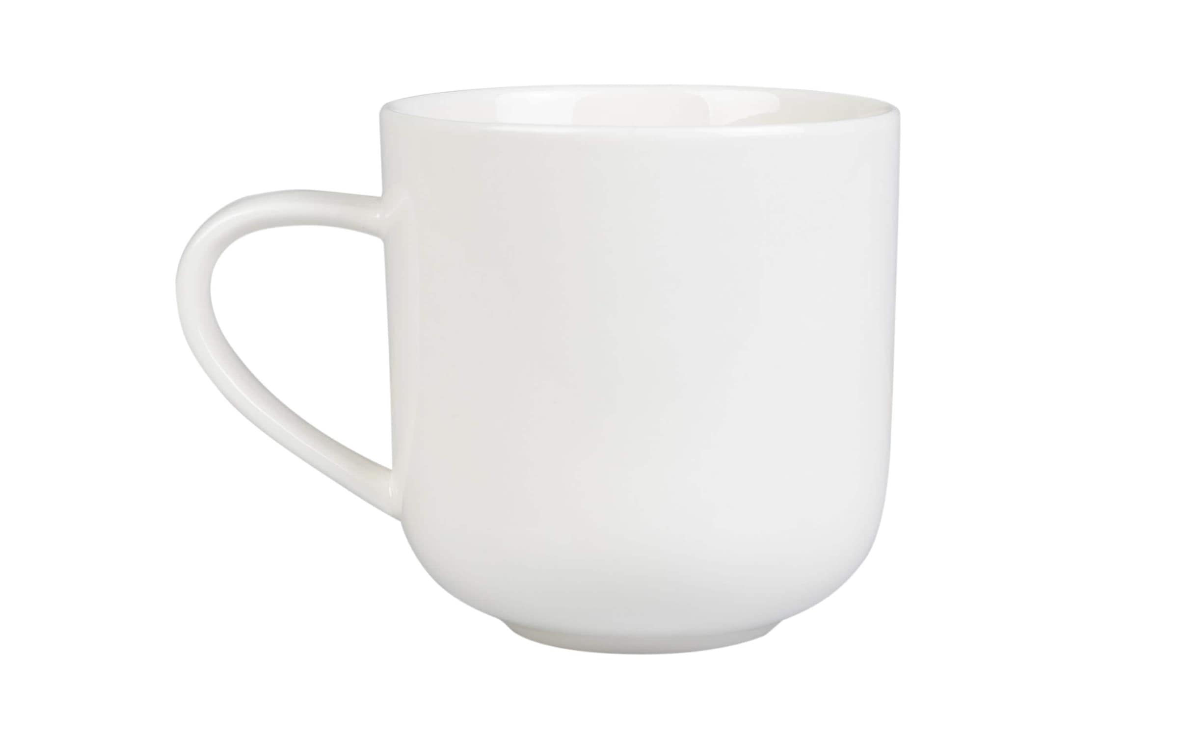 FURBER Tasse »400 ml, 6 Stück, Weiss«