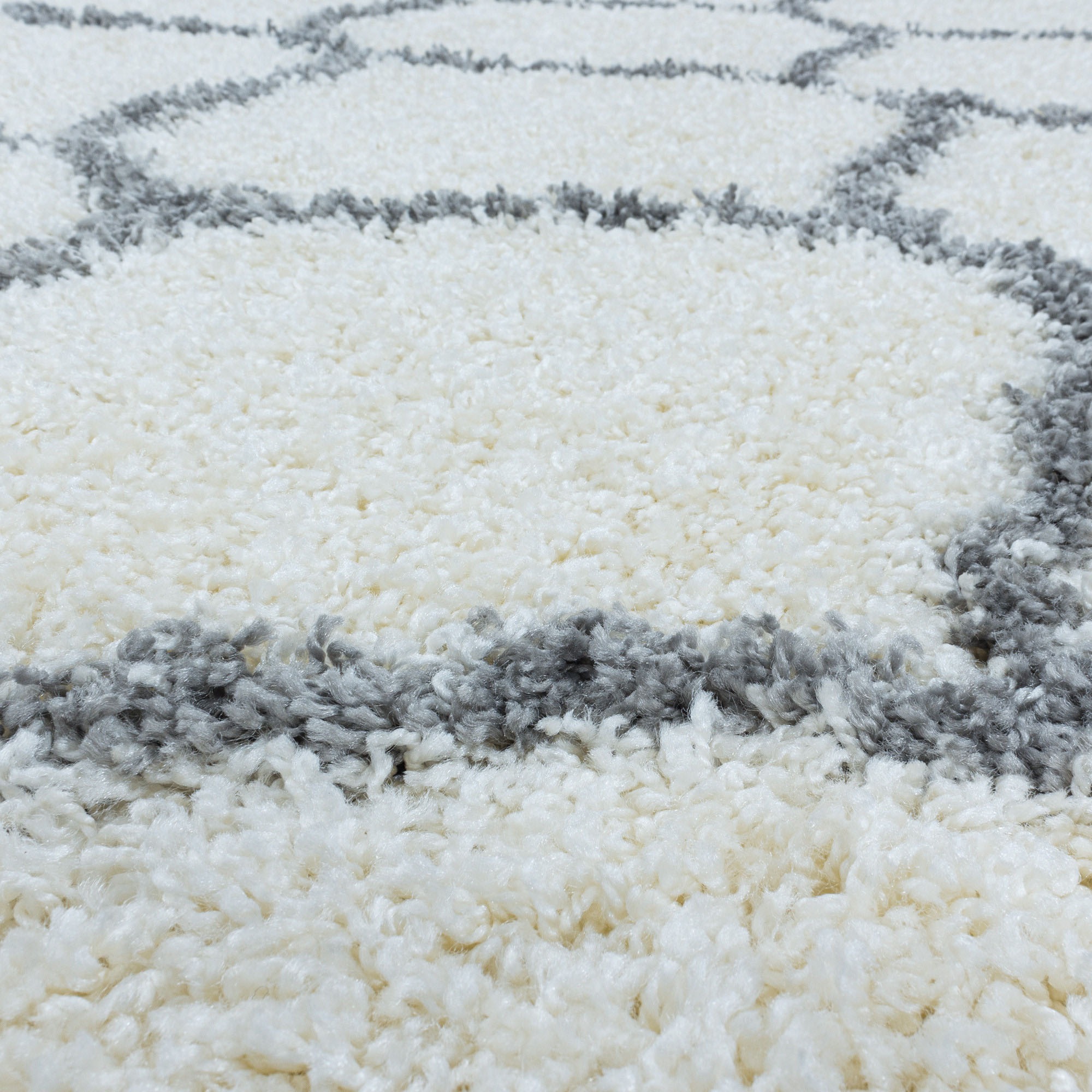 Ayyildiz Teppiche Hochflor-Teppich »SALSA 3201«, rund, 50 mm Höhe, auch rechteckig, Pflegeleicht / Strapazierfähig / Shaggy/ Wohnzimmer