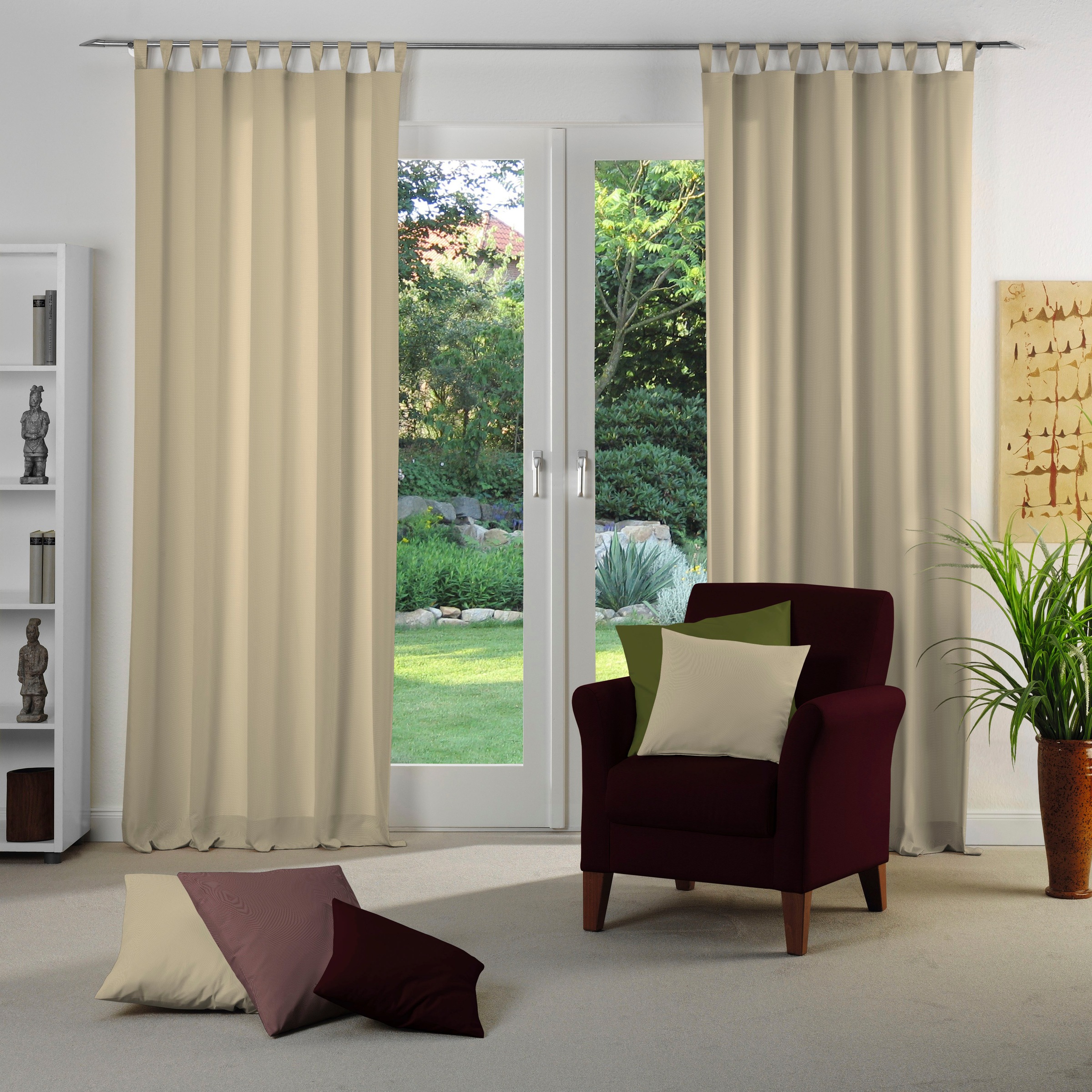 Wirth Vorhang »Uni Collection light«, (1 St.), nach Maß günstig online kaufen