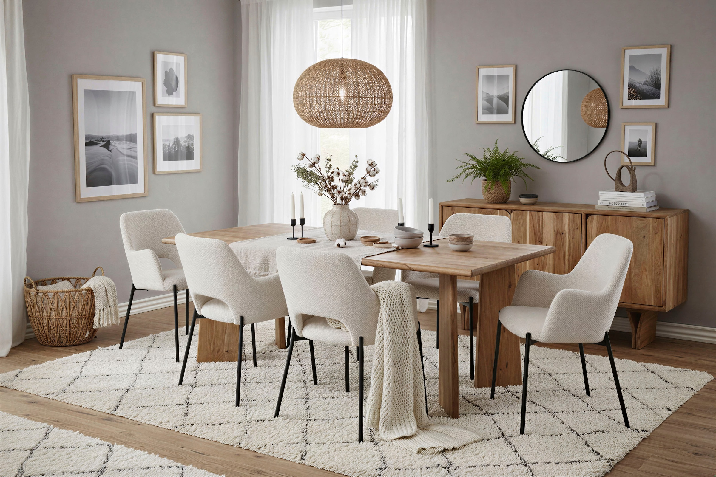 SIT Esstisch »ACACIA WAVE« mit ausgeprägter Maserung